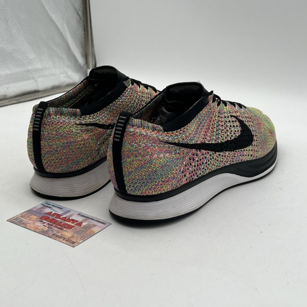 Nike Flynit racer multicolor Size US 13 / EU 46 - 5 Thumbnail