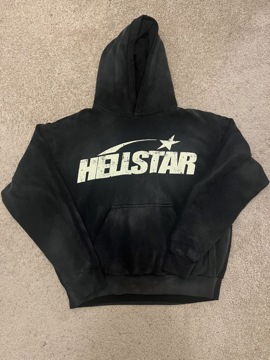 HELLSTAR Hellstar Classic Black Hoodie Size Large Size US L / EU 52-54 / 3 - 1 Thumbnail