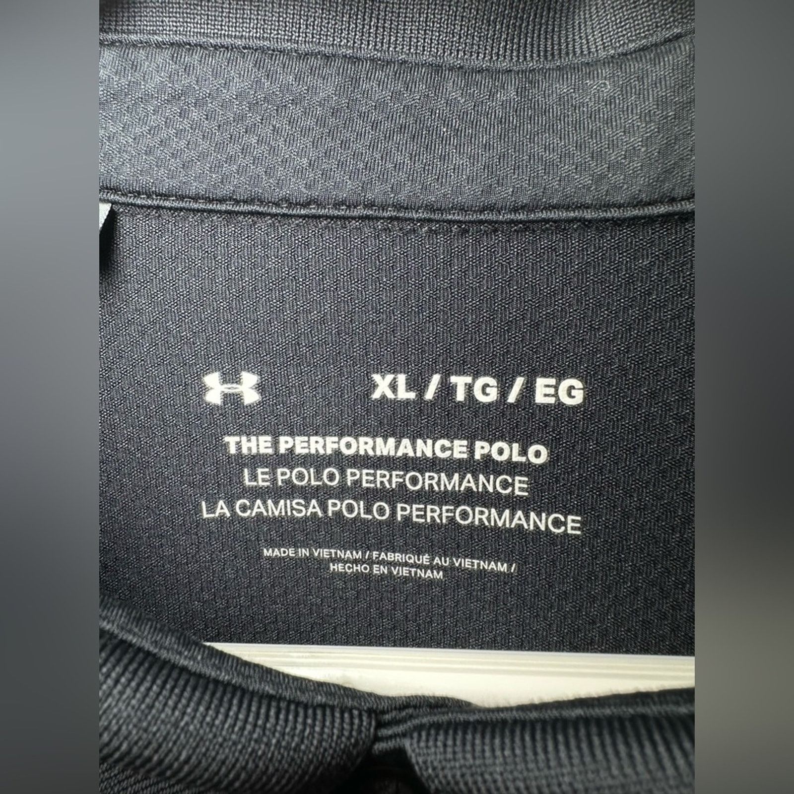 Under Armour Under Armour Men’s Performance Polo Sz XL Black Shirt Size US XL / EU 56 / 4 - 4 Thumbnail