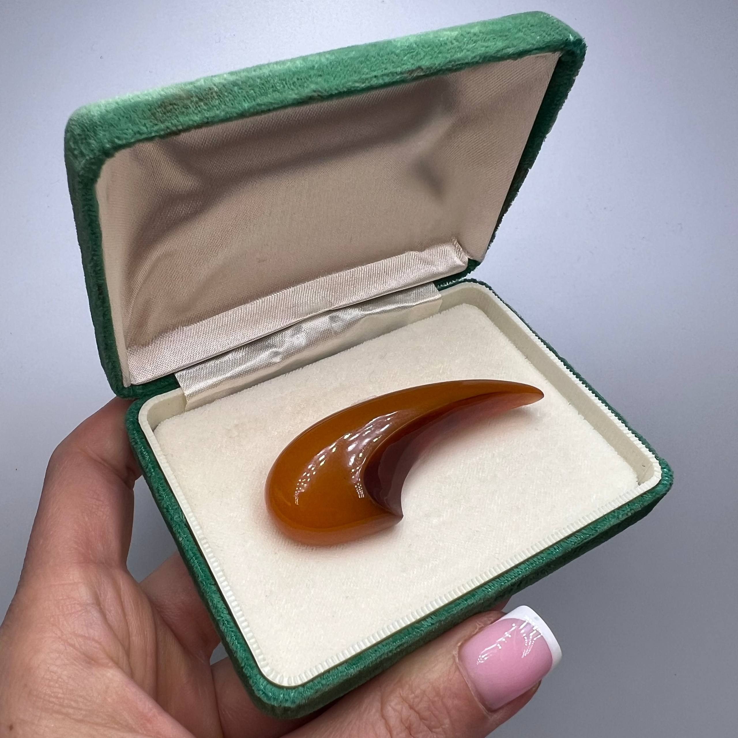 Vintage 1960s Vintage Natural Honey Baltic Amber Jewelry Brooch Size ONE SIZE - 1 Thumbnail
