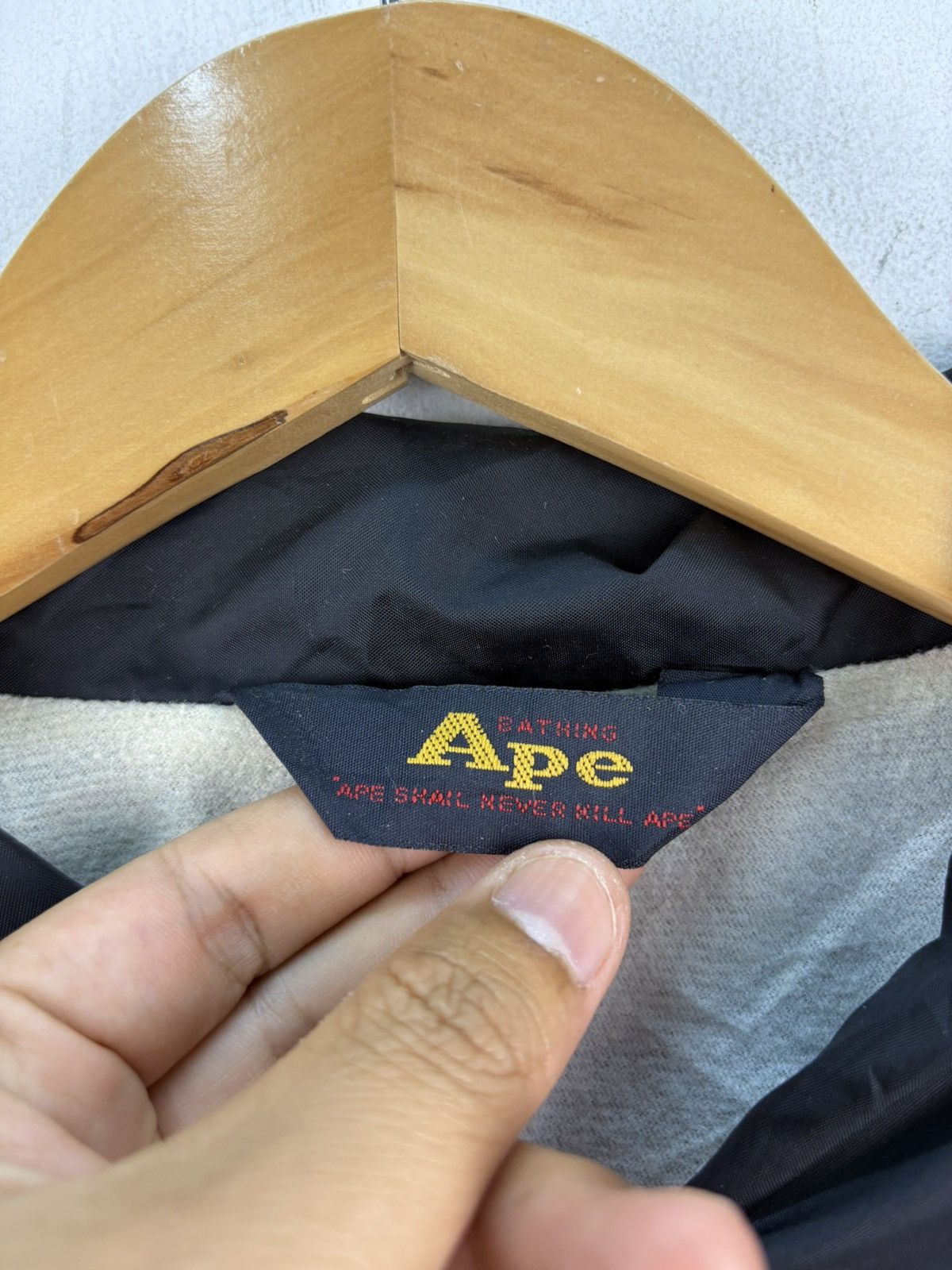 Bape Vintage A Bathing Ape Bape General Coach Jacket Windbreaker Size US M / EU 48-50 / 2 - 4 Thumbnail