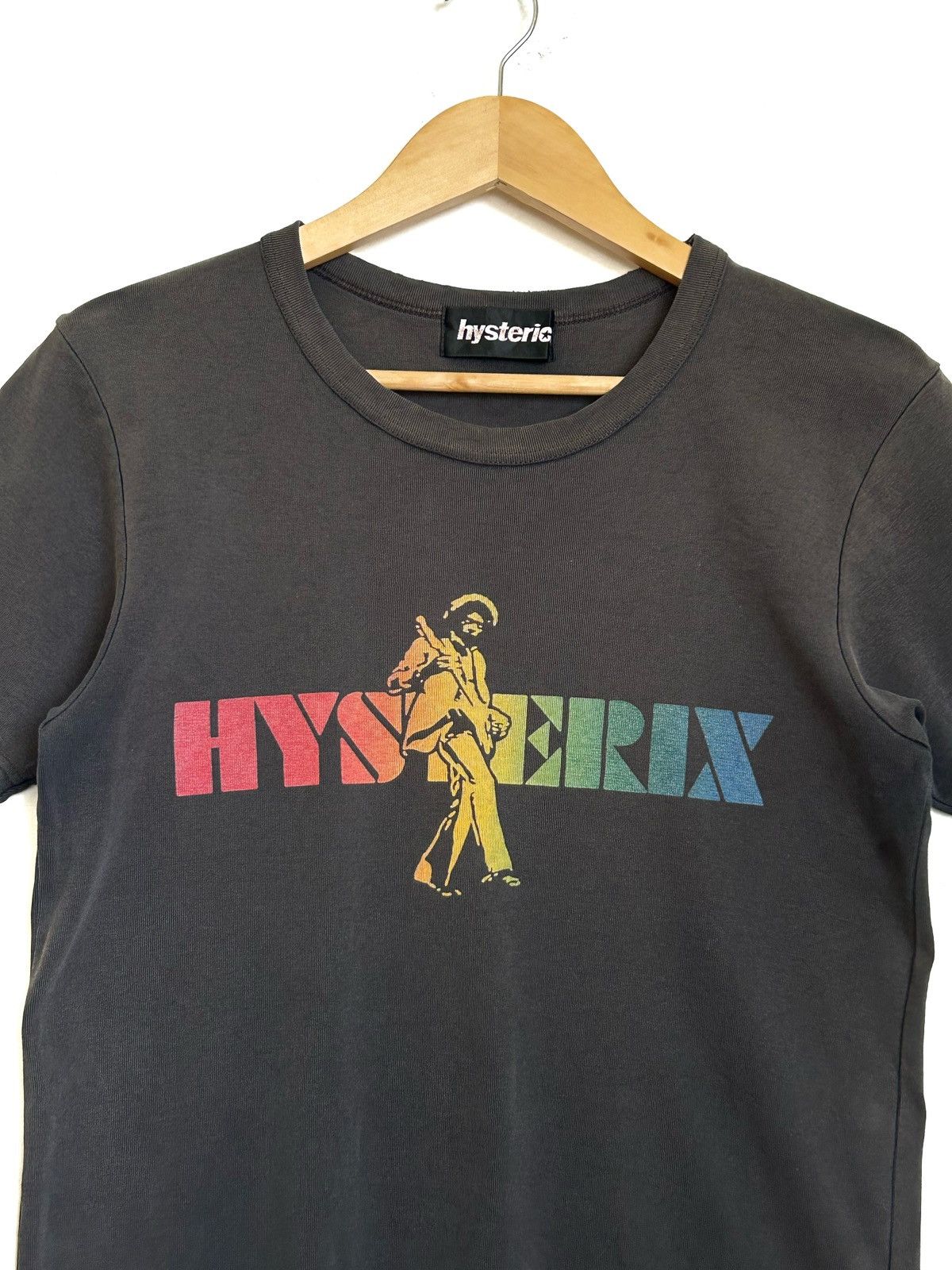 Hysteric Glamour RARE🔥90’S HYSTERIC JIMI HENDRIX “HYSTERIX” DISTRESS UNISEX Size M / US 6-8 / IT 42-44 - 3 Thumbnail