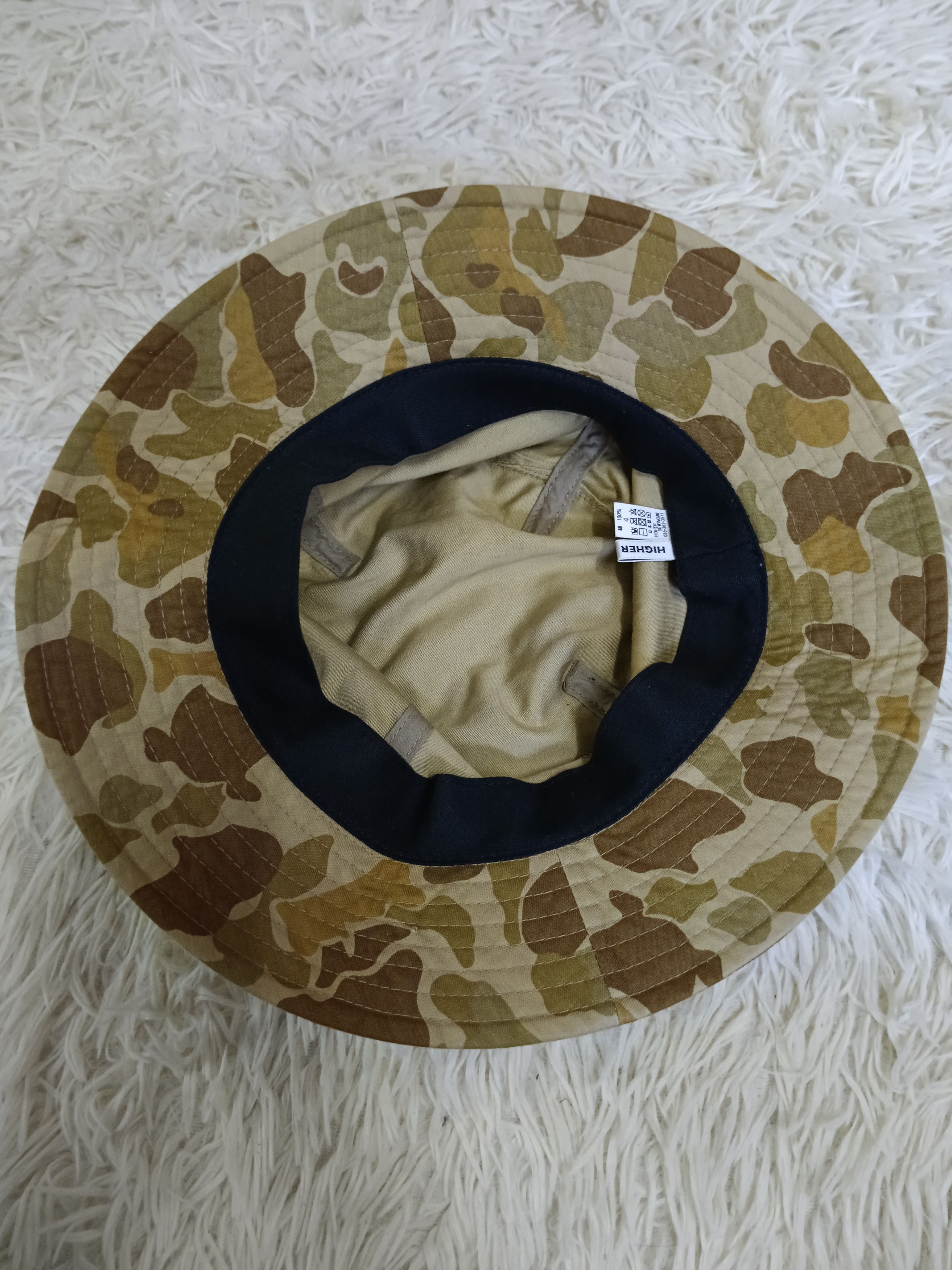 Japanese Brand DUCK CAMO HIGHER HANDMADE IN JAPAN(SIZE 62) Size ONE SIZE - 3 Thumbnail