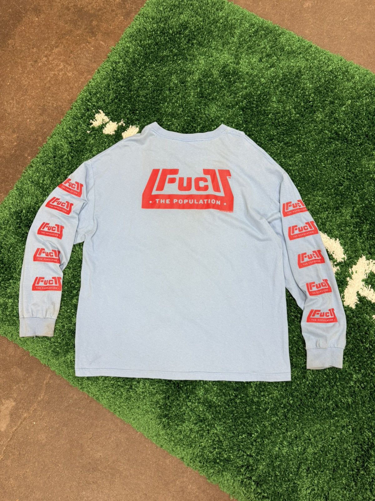 FUCT × Fuck The Population Fuck The Population x Fuct Logo Long Sleeve XXL Size US XXL / EU 58 / 5 - 2 Thumbnail