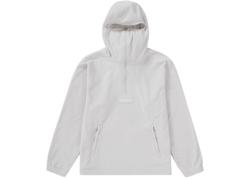 Supreme Supreme Polartec Facemask Half Zip Hooded Sweatshirt | Grailed