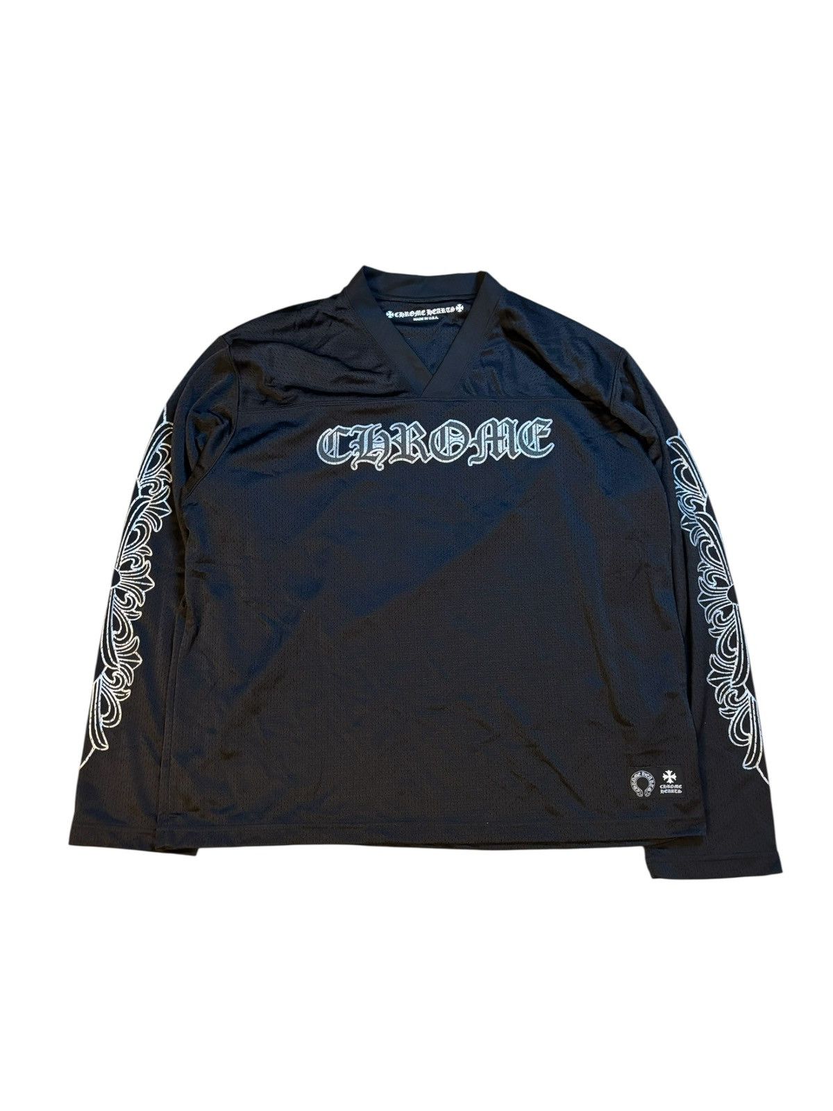 Chrome Hearts Chrome Hearts Black Longsleeve Jersey Size US L / EU 52-54 / 3 - 1 Thumbnail