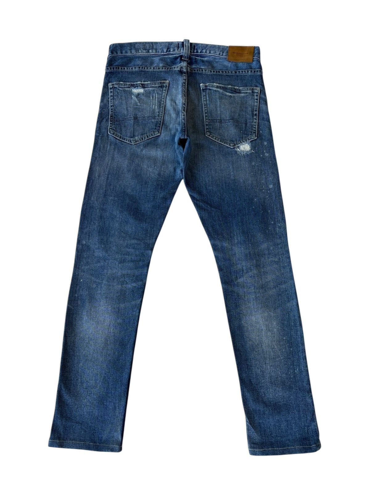 Kapital VINTAGE JEANS DISTRESSED BAYFLOW TAPERED DENIM JEANS Size US 28 / EU 44 - 3 Thumbnail