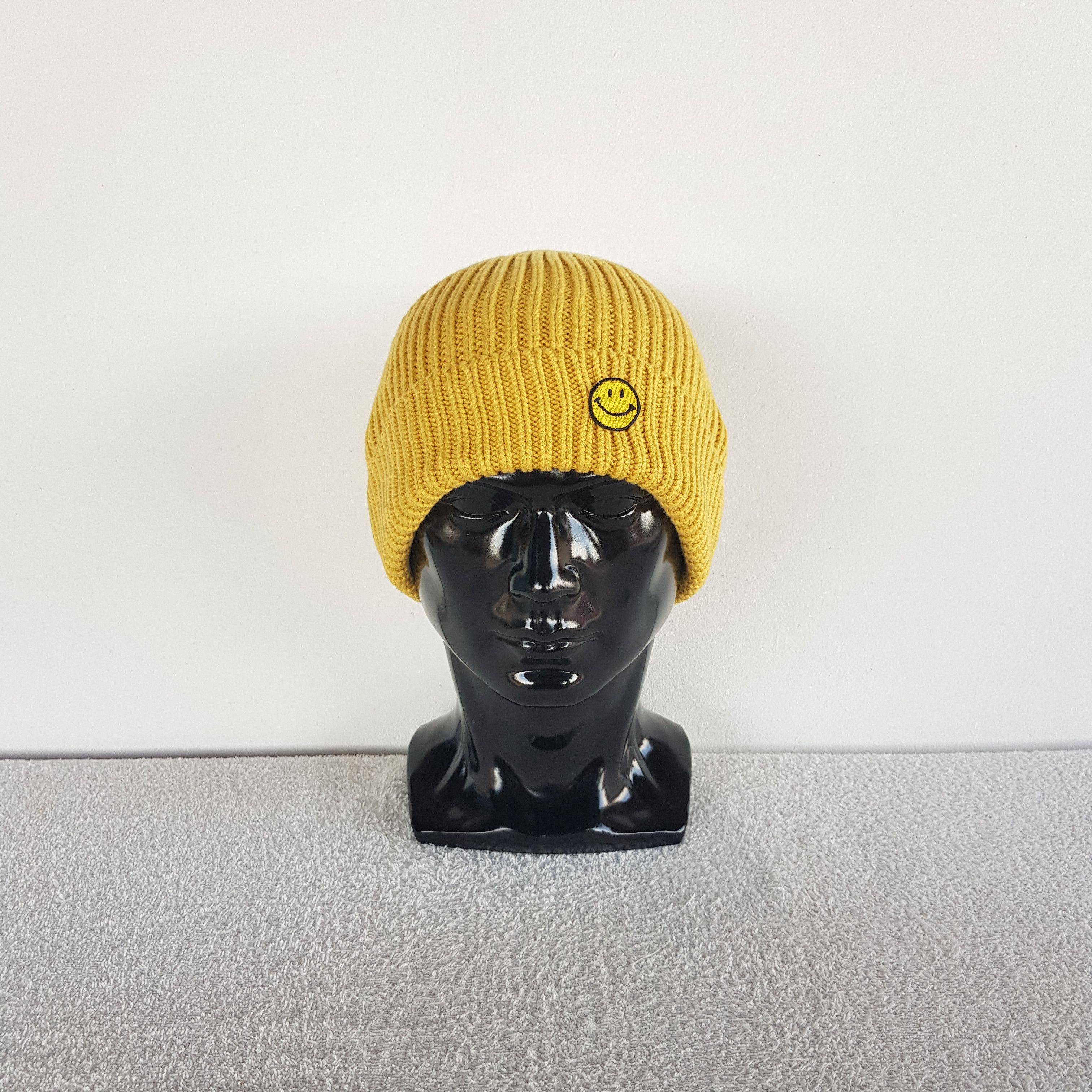 Japanese Brand Vintage Smiley Beanie Jackson Matisse Snow Caps Surf Hats. Size ONE SIZE - 3 Thumbnail