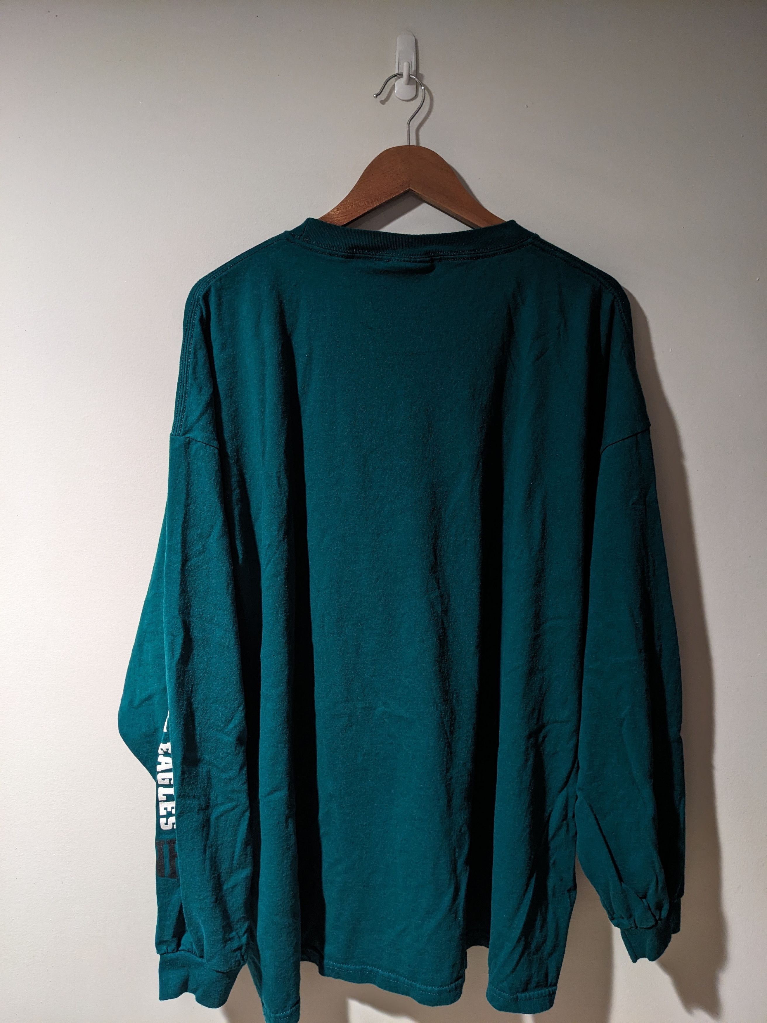 NFL × Vintage Vintage 90s Philadelphia Eagles NFL Long Sleeve T-Shirt Size US XXL / EU 58 / 5 - 5 Thumbnail