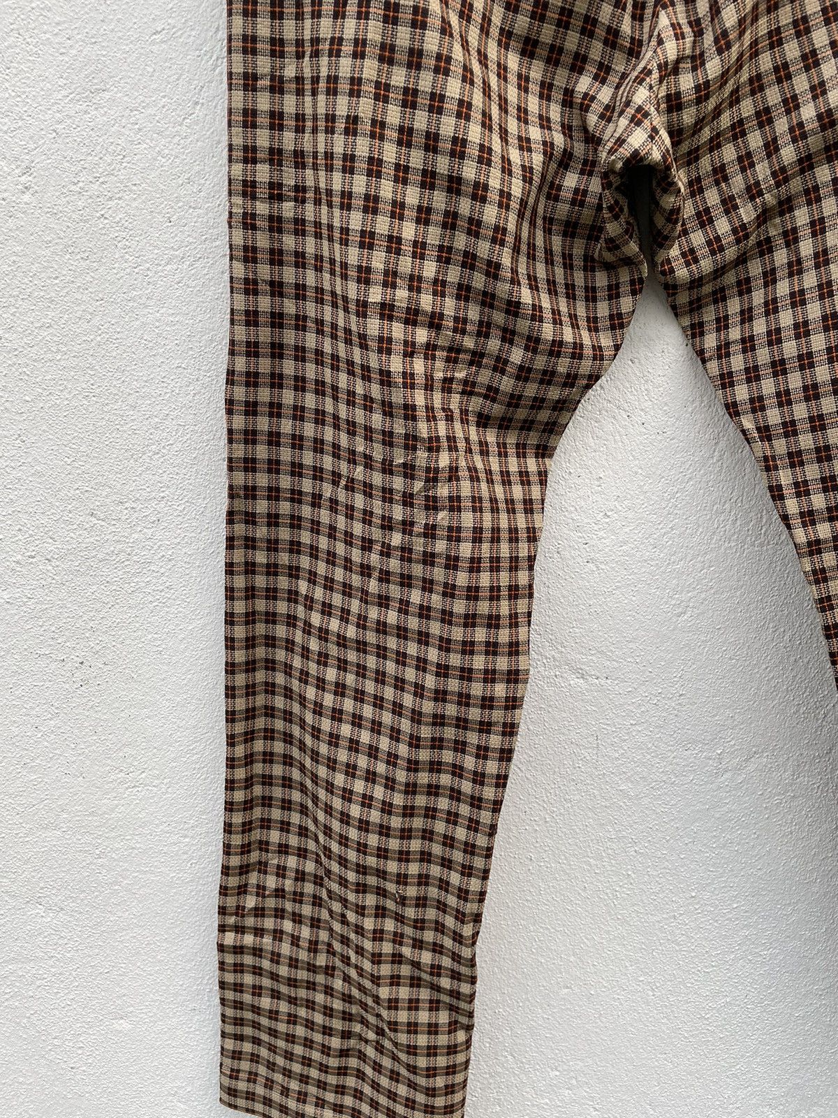 Comme des Garcons × Comme des Garcons Homme × Comme des Garcons Homme Plus Vintage Comme Des Garcons Homme Plus Checked Pants Size US 32 / EU 48 - 11 Thumbnail