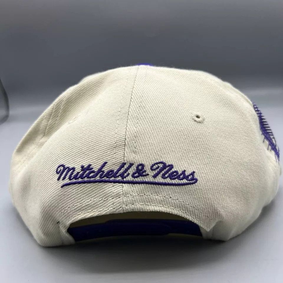Mitchell & Ness Los Angeles LA Lakers Hat Men NBA Draft 1996 Shadow SnapBack Size ONE SIZE - 6 Thumbnail