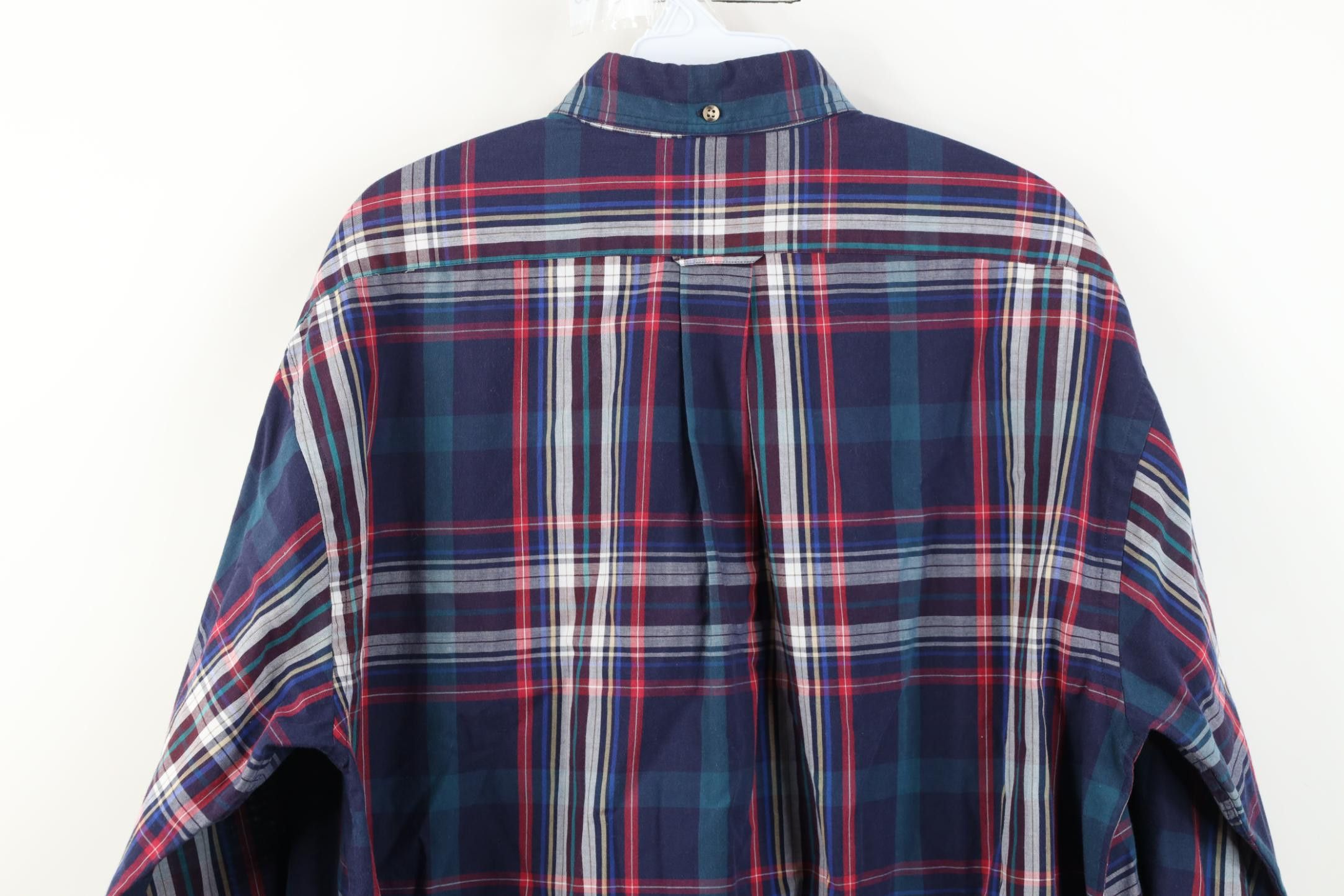 Vintage Vintage 90s Streetwear Madras Collared Button Down Shirt Size US M / EU 48-50 / 2 - 13 Thumbnail
