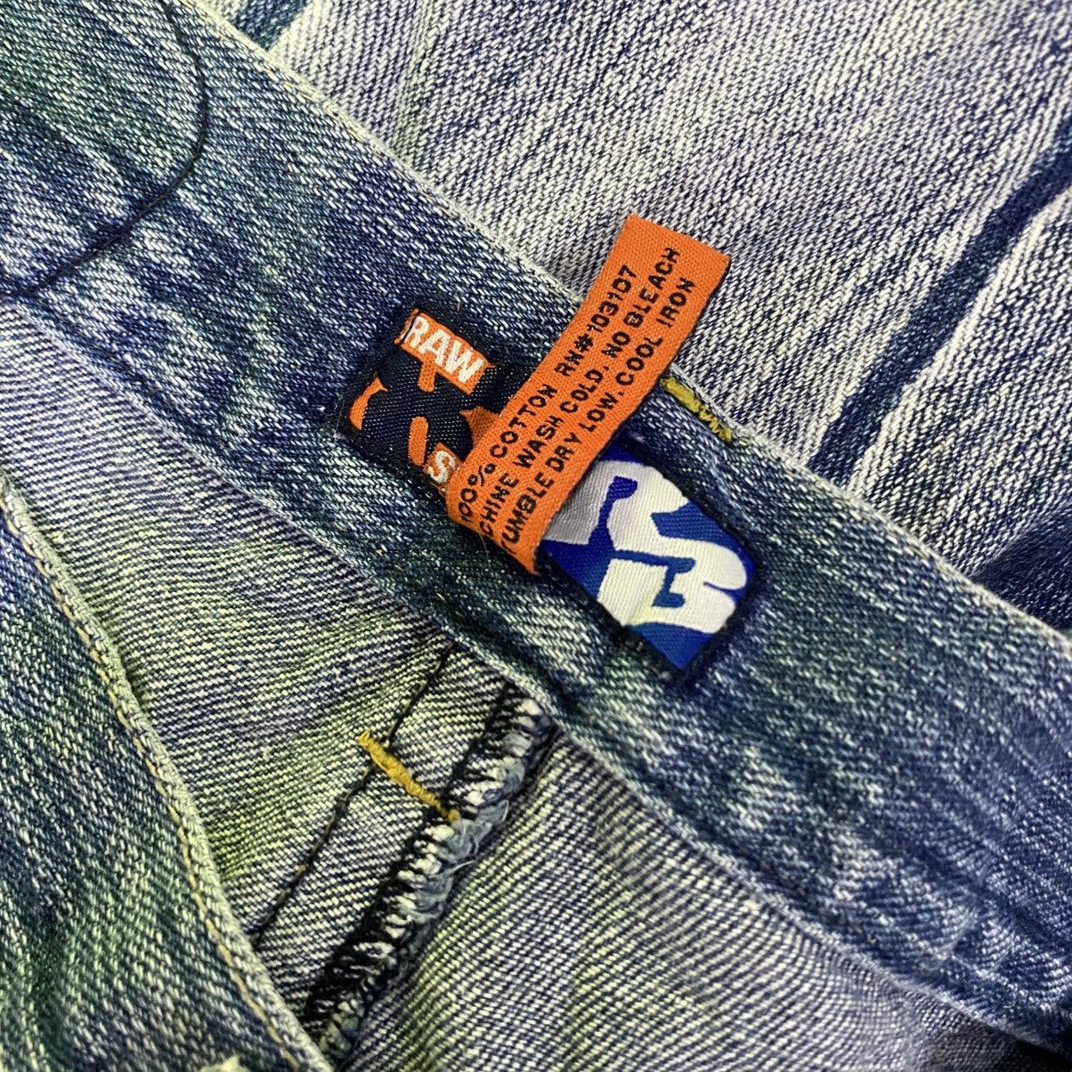 Designer × Vintage Vintage Raw Blue Denim Regular Size Shorts for Men Size US 32 / EU 48 - 6 Thumbnail