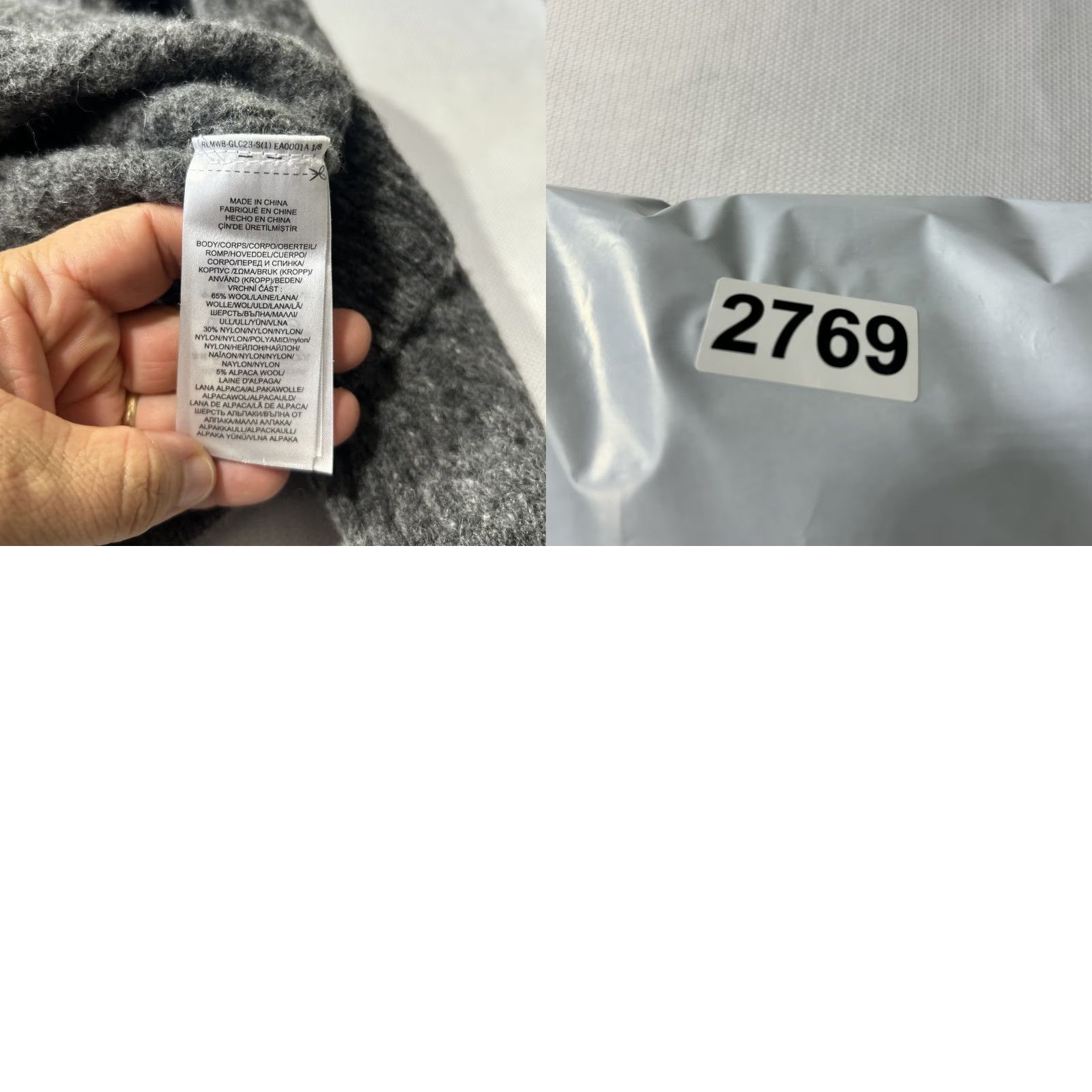 Ralph Lauren VINTAGE Lauren Ralph Lauren Sweater Women’s XL Cable-Knit Gray Wool Alpaca Nylon Pullover Women XL Gray Size XL / US 12-14 / IT 48-50 - 8 Thumbnail