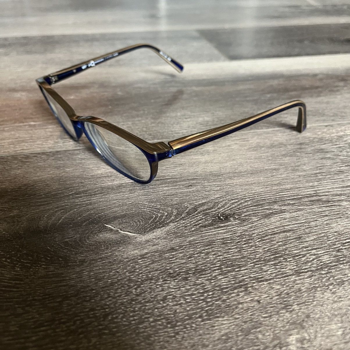 Etnia Barcelona Etnia Barcelona Kyoto Blue Brown Cat Eye Frame Glasses BLBR Size ONE SIZE - 5 Thumbnail