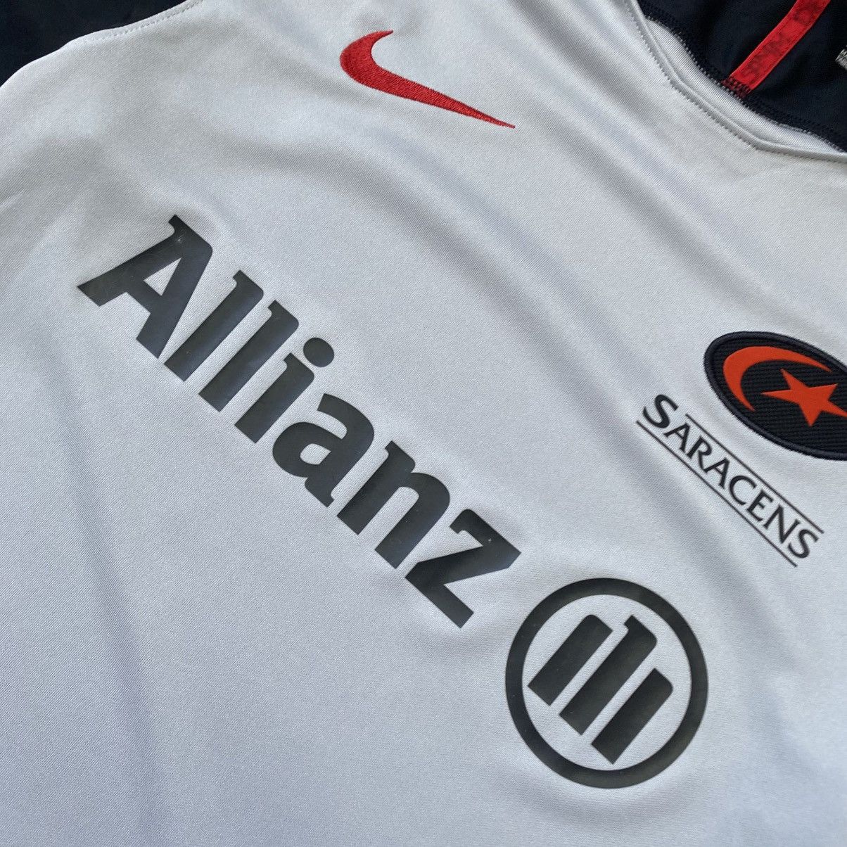 Nike Mens Nike Saracens Rugby Allianz Sportswear jersey Size US S / EU 44-46 / 1 - 4 Thumbnail
