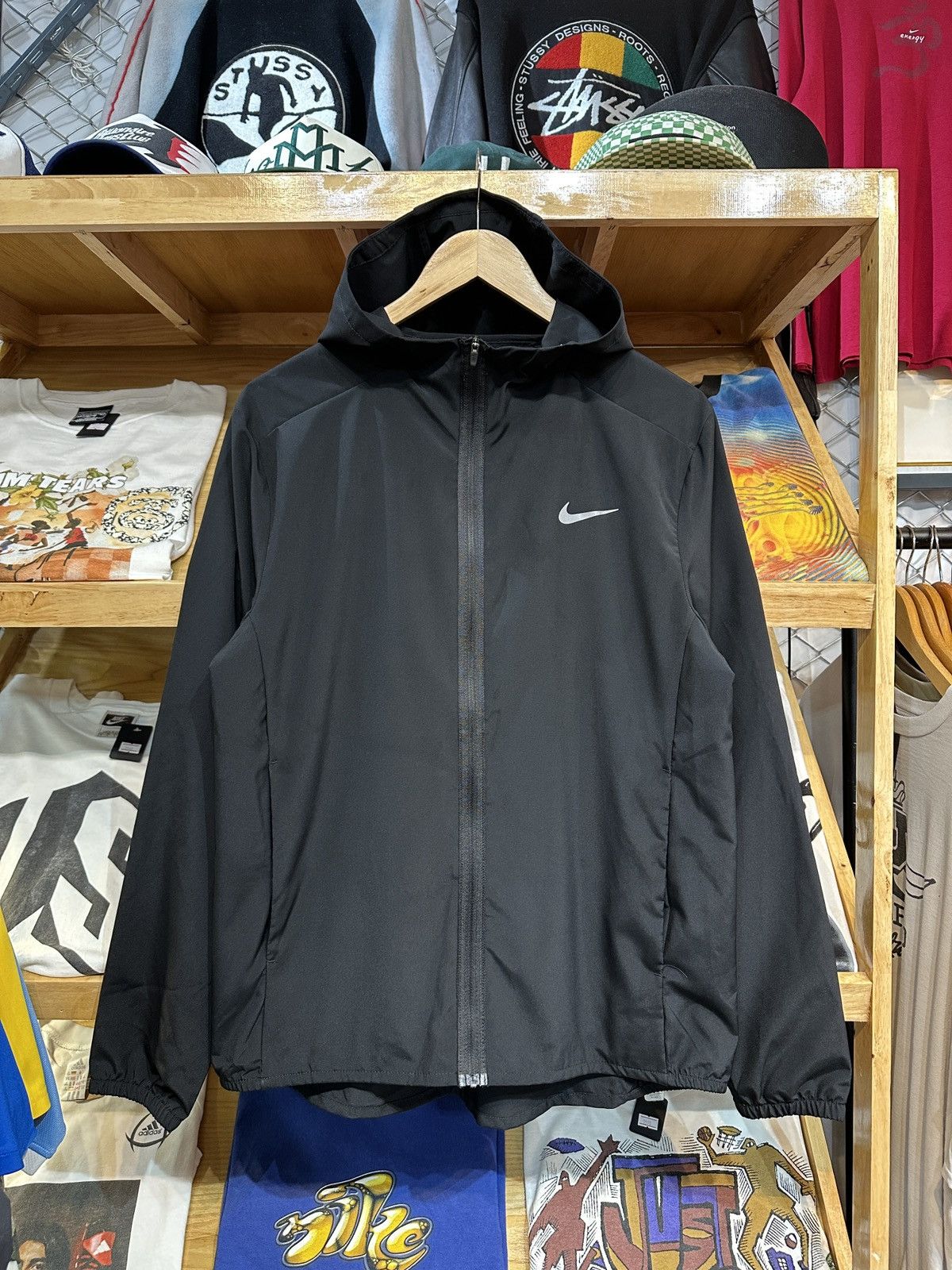 Nike Nike Form Dri-Fit Running Full-Zip Jacket Size US M / EU 48-50 / 2 - 1 Thumbnail