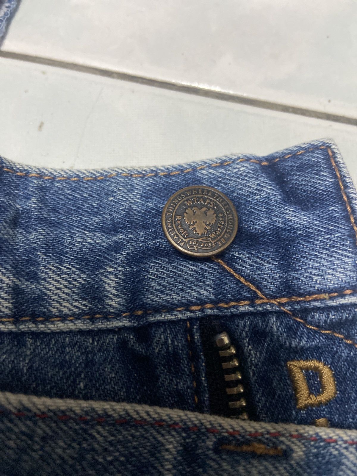 Wtaps Wtaps blue Denim jeans pants Size US 31 - 7 Thumbnail
