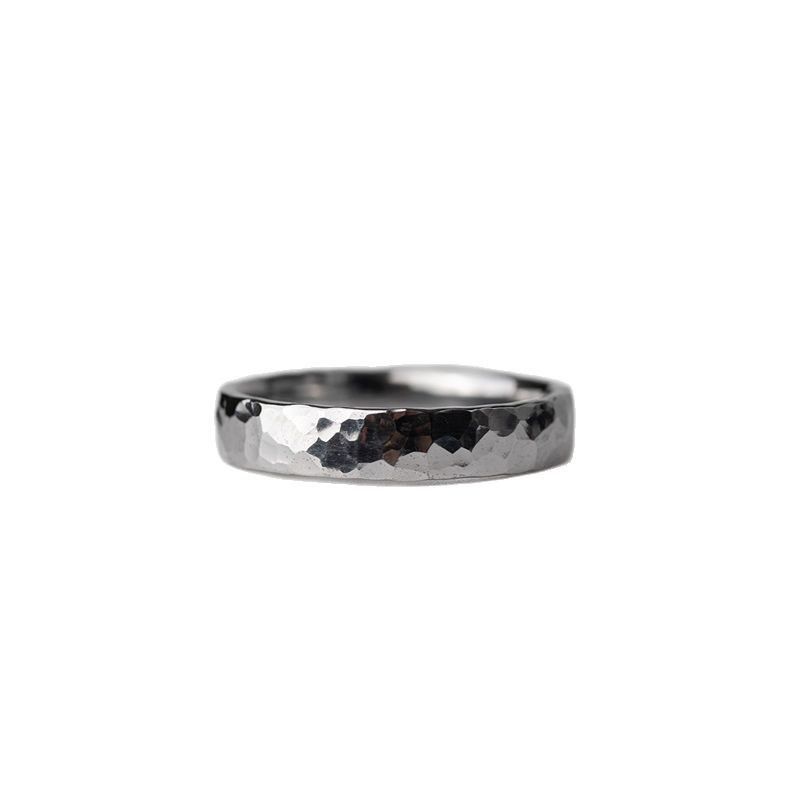 Jewelry Punk Jewelry Rings Open Size Chrome Ring (Size 7-13) Size ONE SIZE - 4 Thumbnail