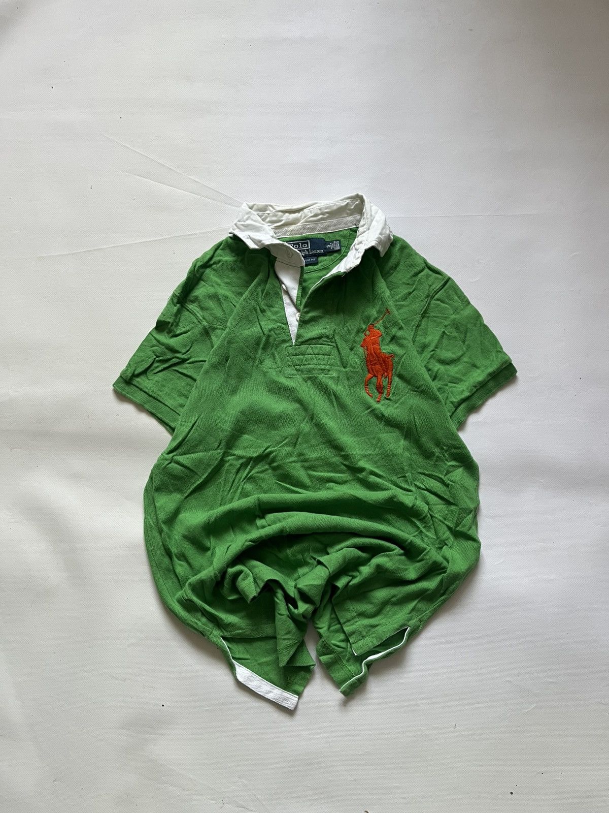 Polo Ralph Lauren Polo Ralph Lauren Striped Big Pony Polo Shirt Size US S / EU 44-46 / 1 - 1 Thumbnail