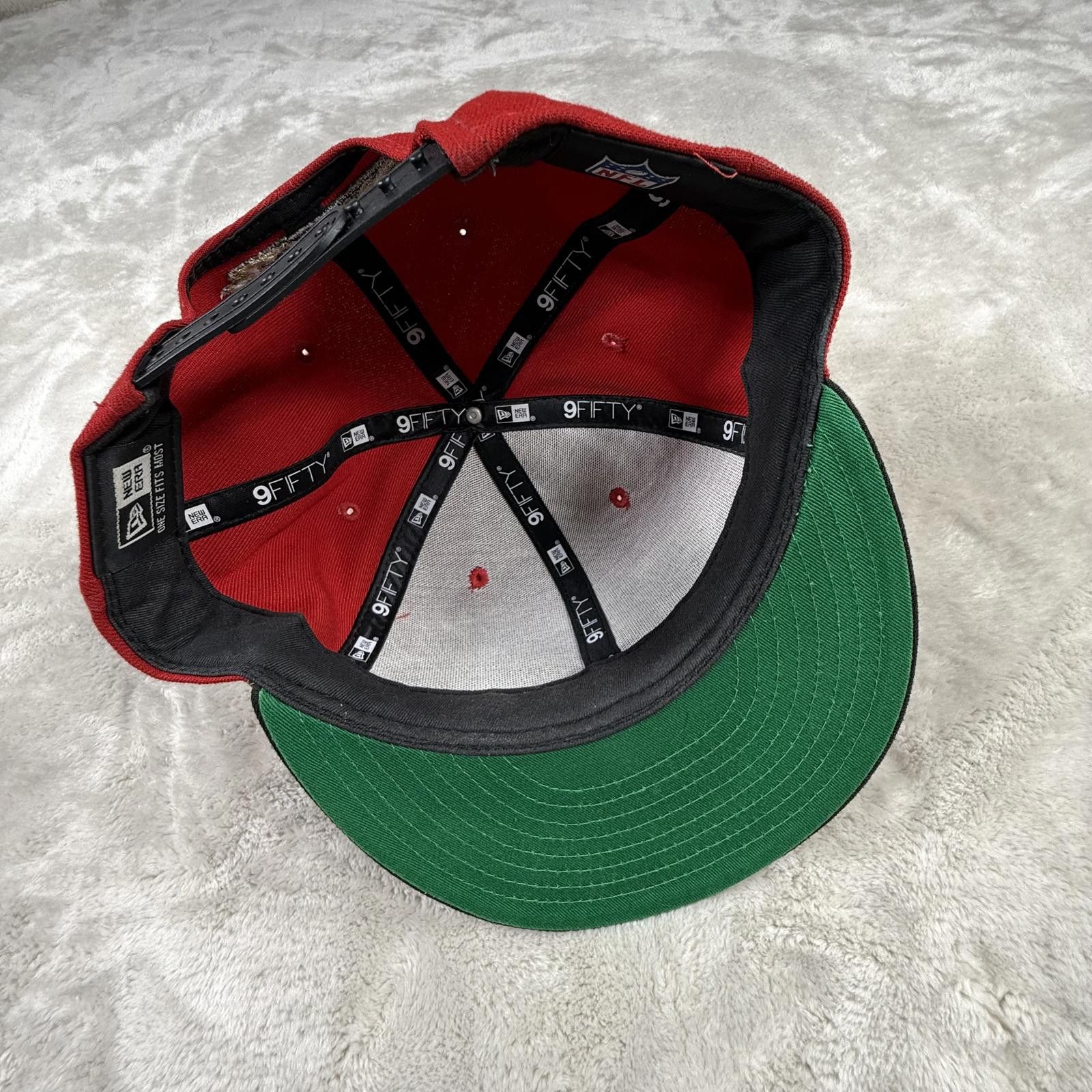 New Era New Era Hat Red Snapback San Francisco 49ers Size ONE SIZE - 5 Thumbnail