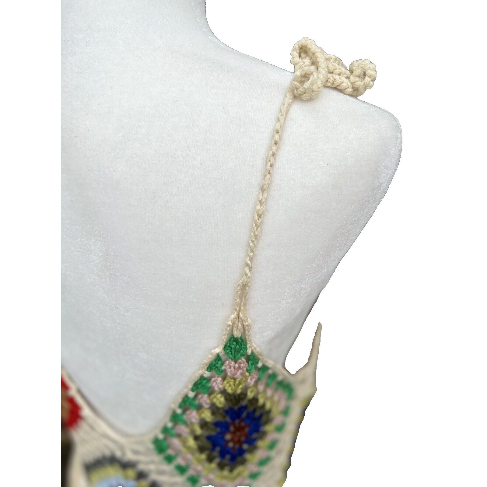 Dress the Population Embroidery Bohemian Knitted Top size XL Multicolor A000190 Size XL / US 12-14 / IT 48-50 - 7 Thumbnail