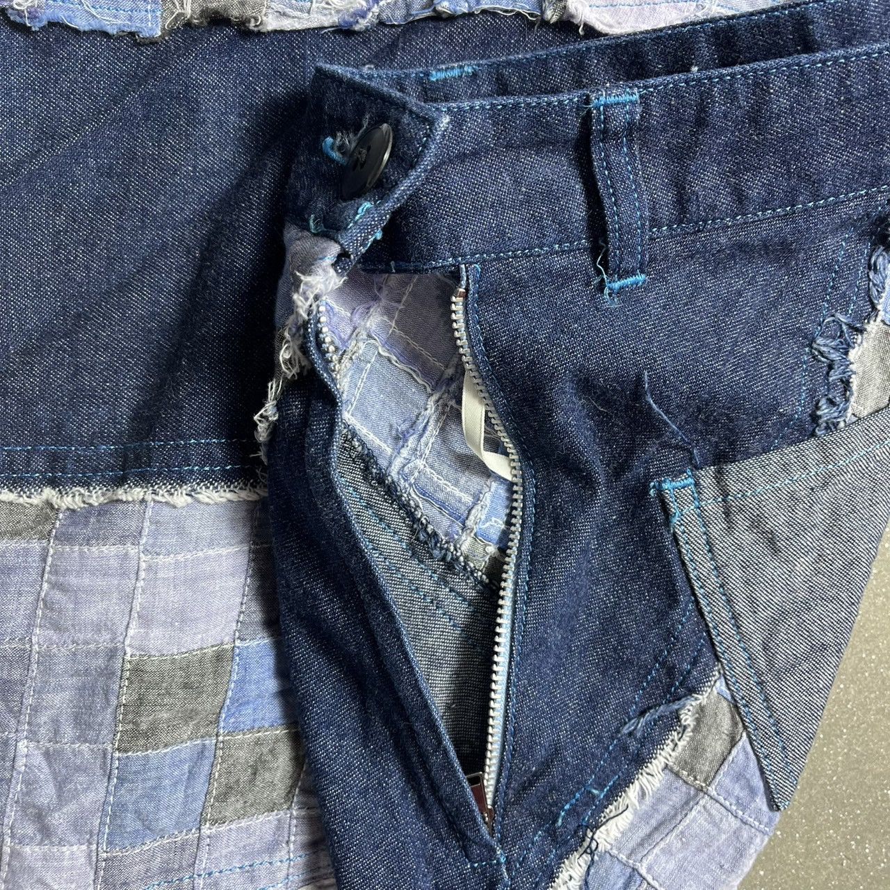 Hysteric Glamour × Japanese Brand × Le Grande Bleu (L.G.B.) Algonquin Japanese Brand Denim Skirt Size 28" / US 6 / IT 42 - 11 Thumbnail