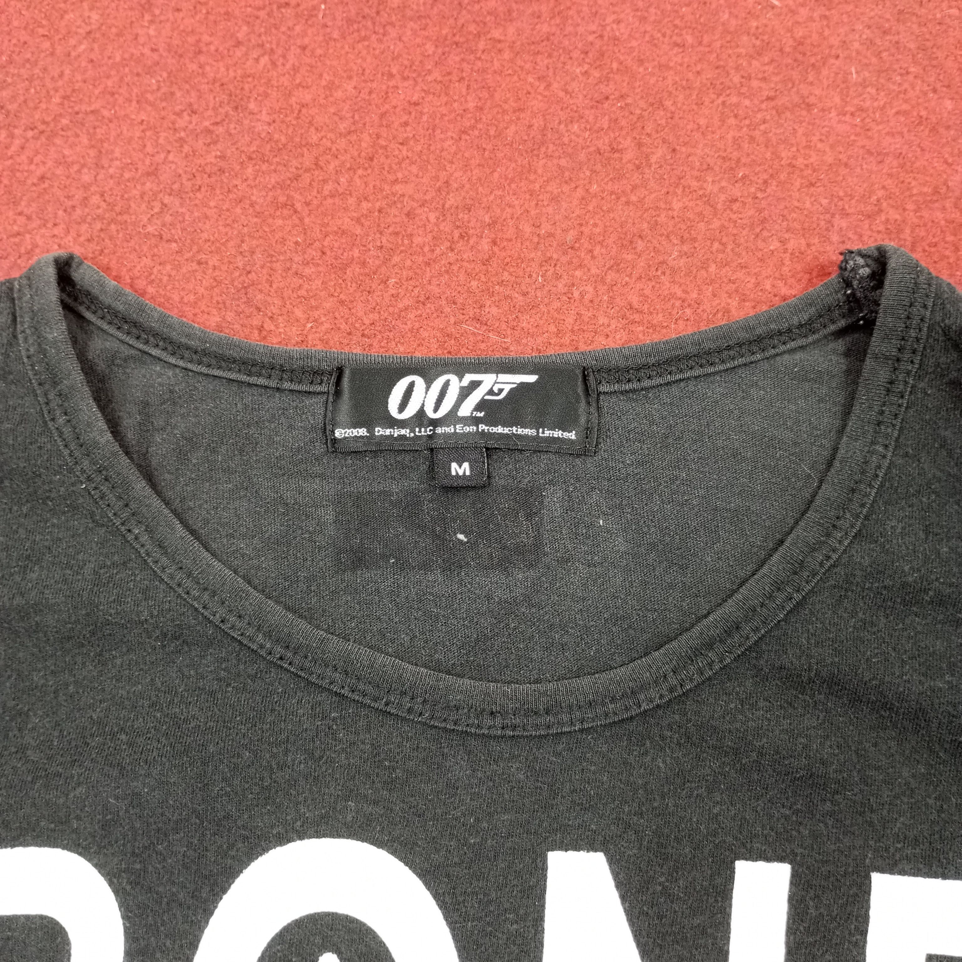 Vintage James Bond 007 Movie Streetwear Style Tshirt Size US S / EU 44-46 / 1 - 5 Thumbnail