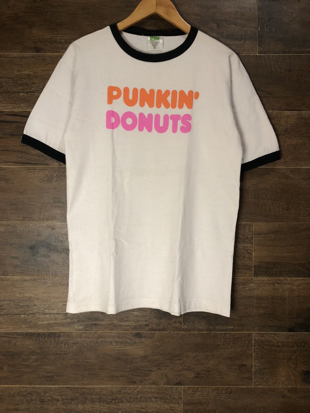 Band Tees × Vintage Vintage 1999 NOFX Punk In Donuts Ringer Tee Fat Wreck Chords Size US M / EU 48-50 / 2 - 2 Thumbnail