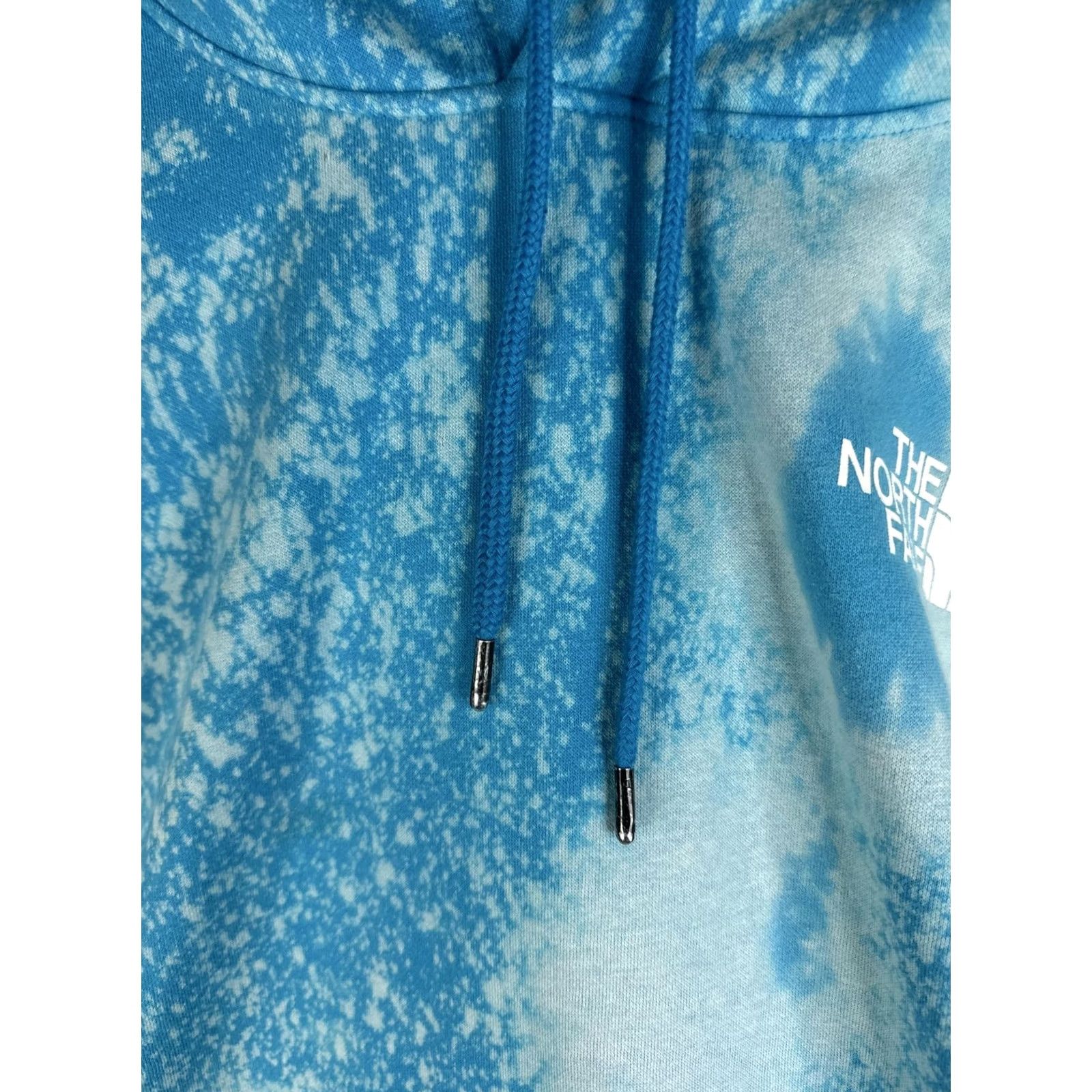 The North Face The North Face Hoodie Mens L Blue Tie Dye Graphic Print Never Stop Exploring Sweatshirt Pullover Hooded Size US L / EU 52-54 / 3 - 7 Thumbnail