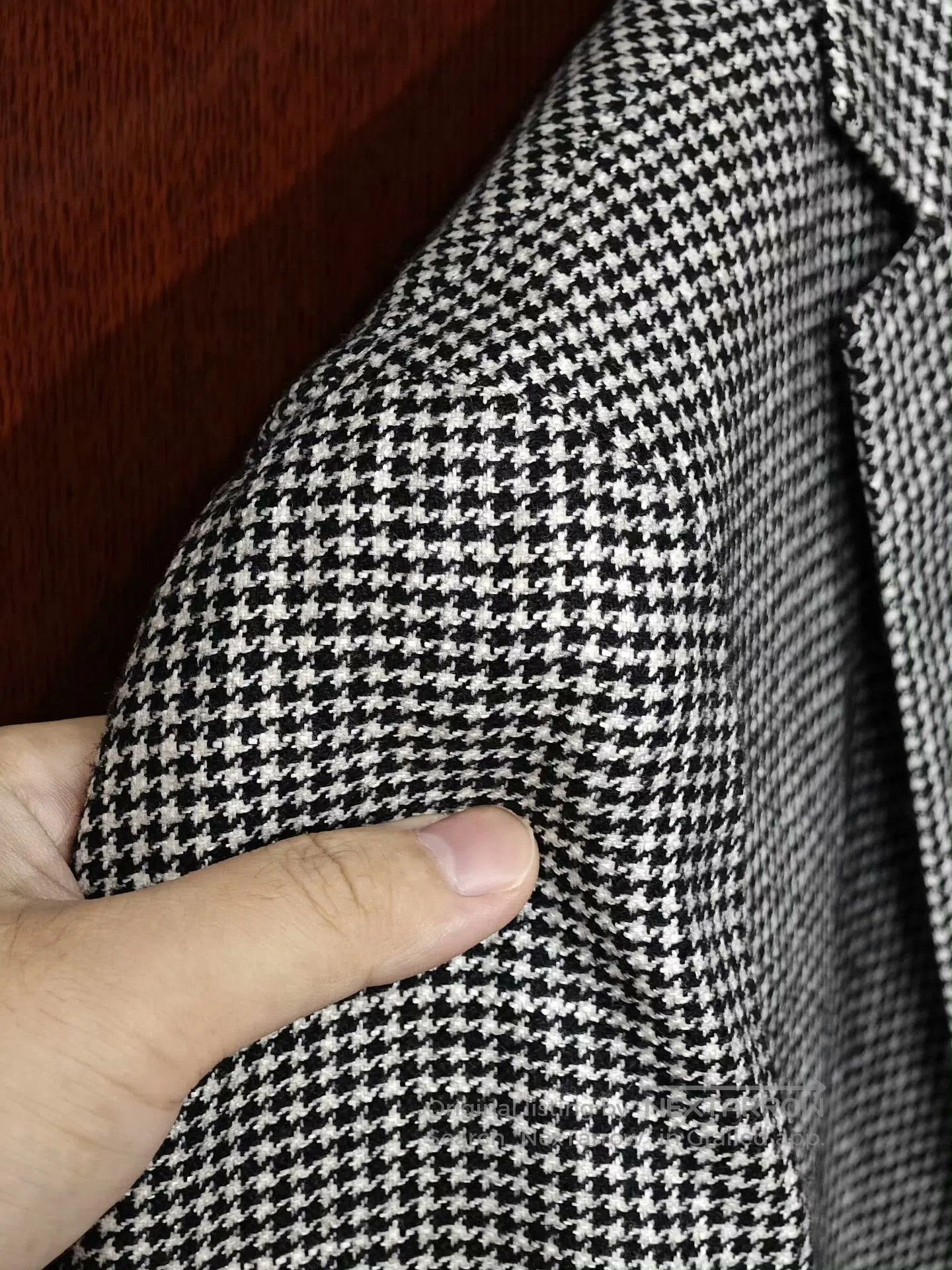 Other Italian Black and White Check Blazer. Size US M / EU 48-50 / 2 - 3 Thumbnail