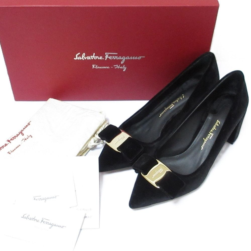 Salvatore Ferragamo Salvatore Ferragamo Alice Velvet Pumps Others
