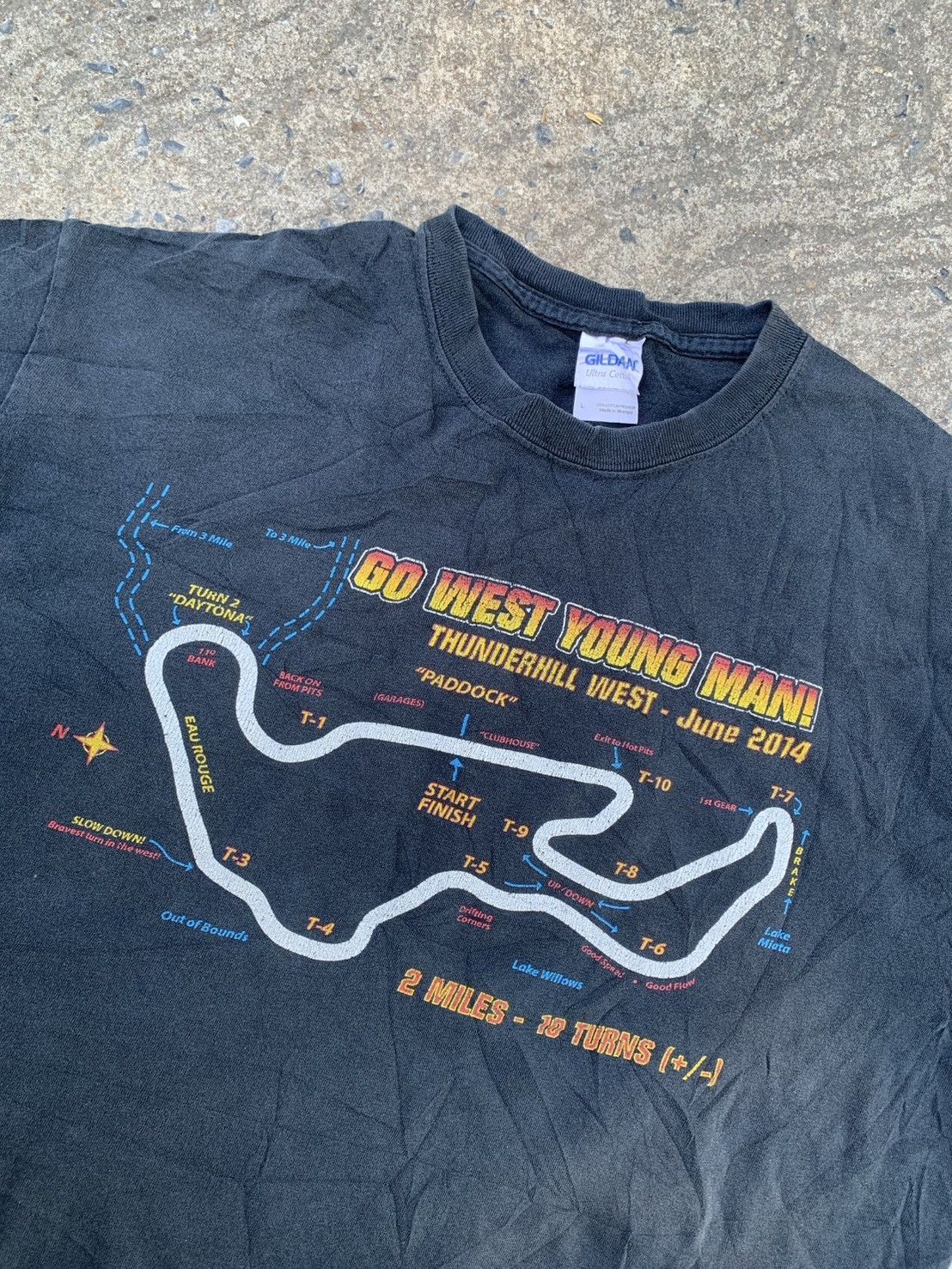 NASCAR THUNDERHILL PARK 1993 5 MILES Size US L / EU 52-54 / 3 - 3 Thumbnail