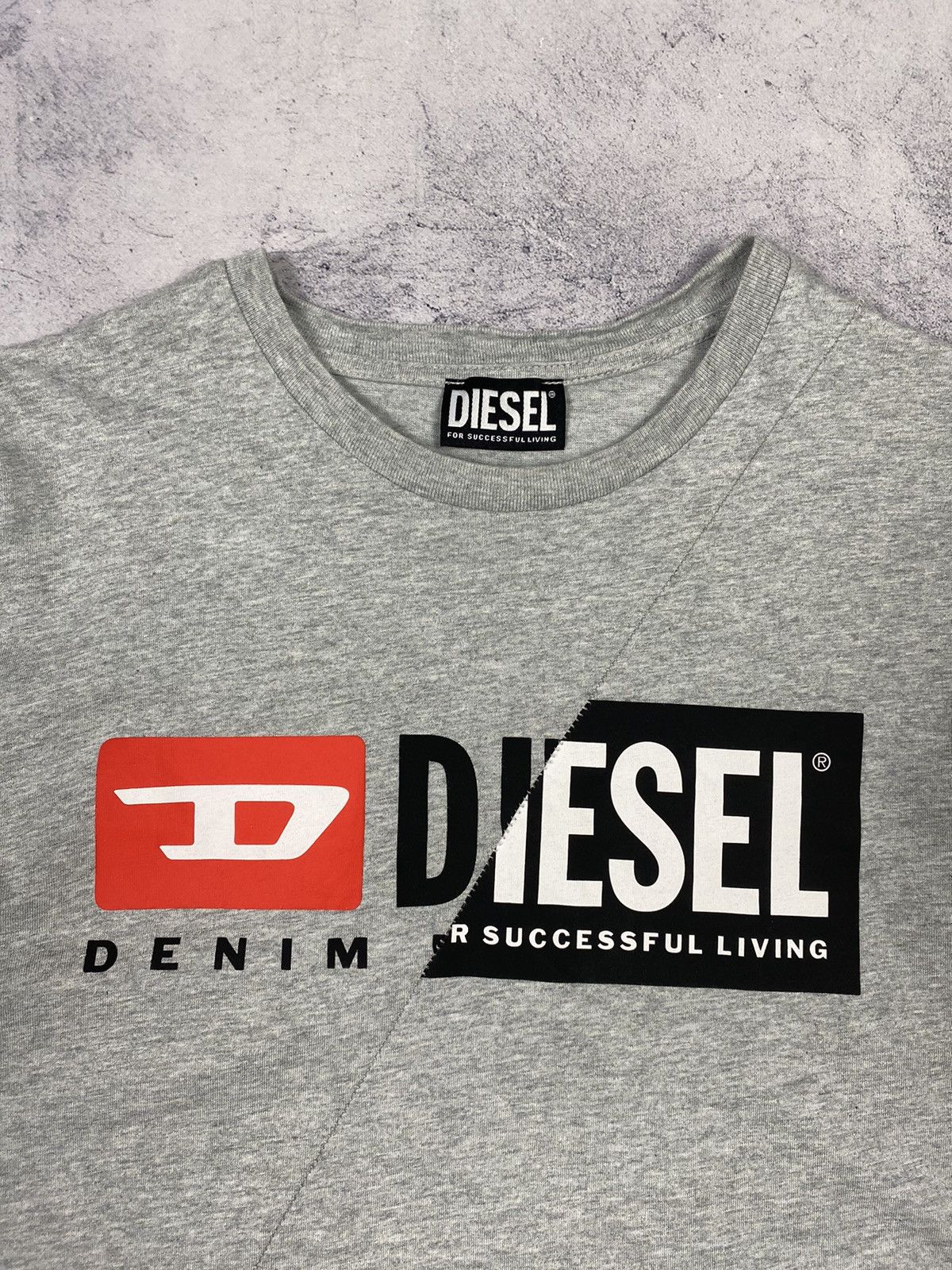 Diesel Diesel Big Logo Avant-garde gray men’s size M Size US M / EU 48-50 / 2 - 5 Thumbnail