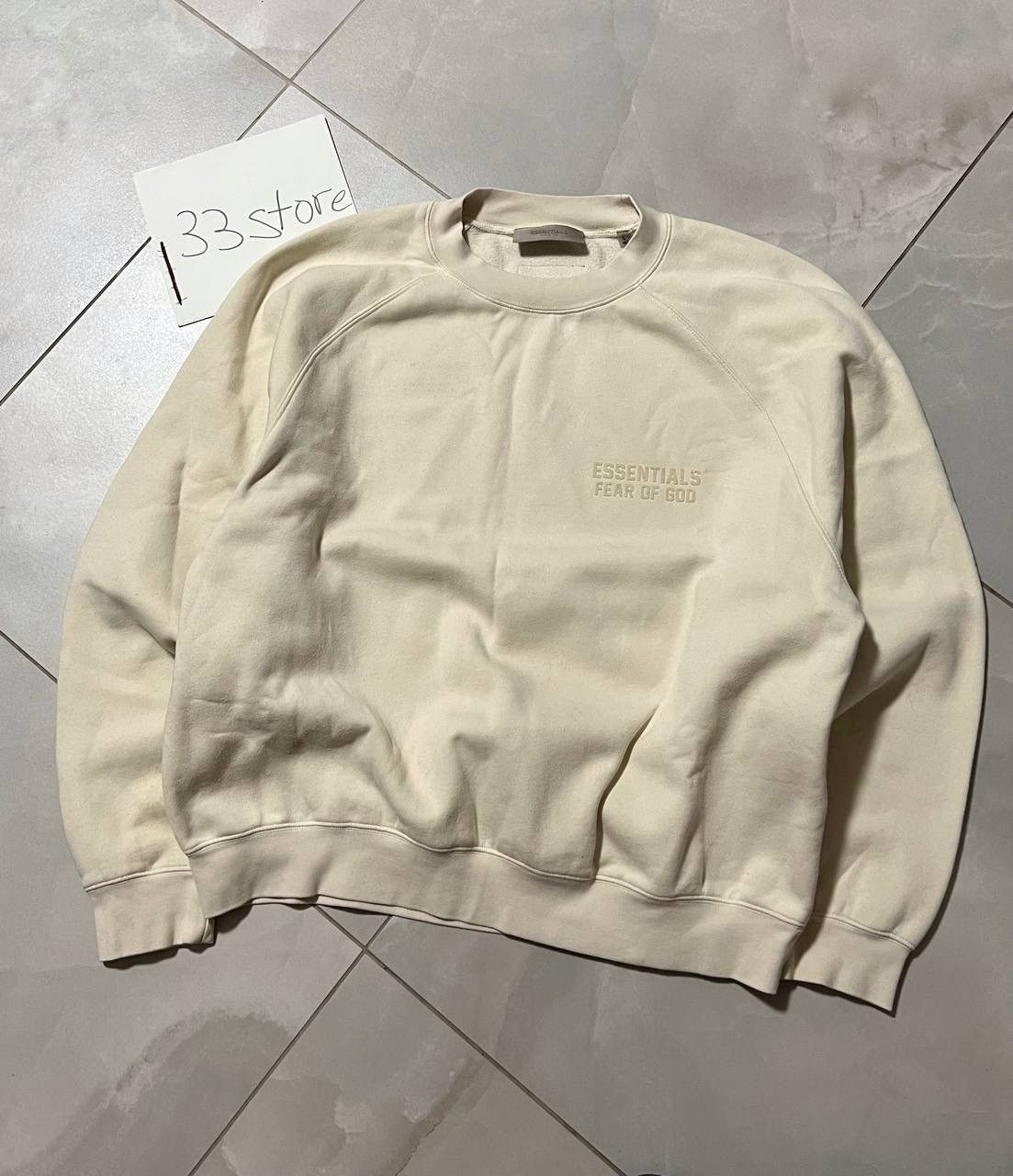 Fear of God Essentials Fear Of God Sweatshirt Crewneck Logo Size US L / EU 52-54 / 3 - 1 Thumbnail