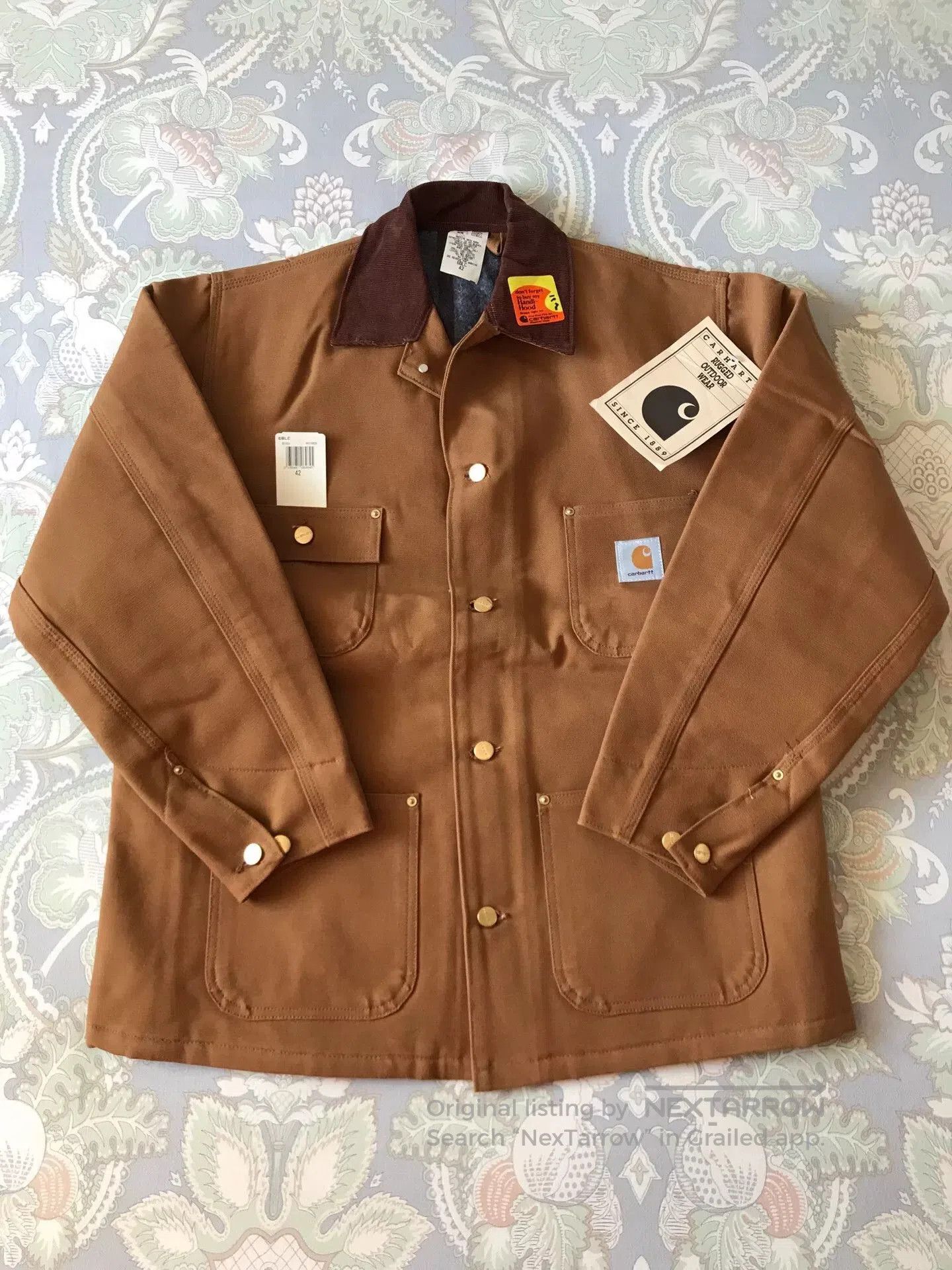 Carhartt 90s Carhartt 6BLC Canvas Work Jacket. Size US XS / EU 42 / 0 - 1 Thumbnail