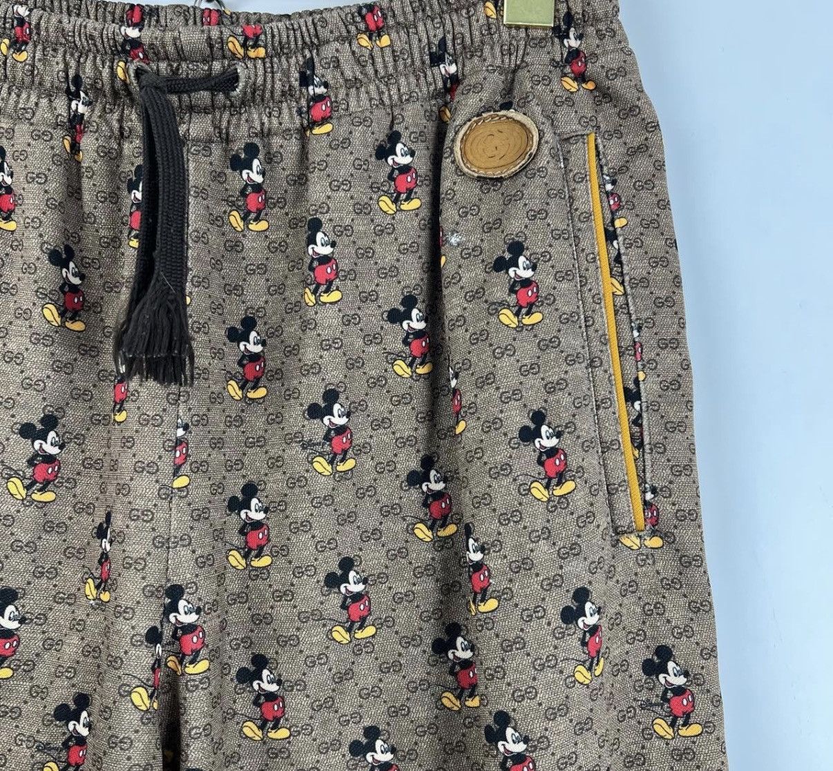 Gucci Gucci/x Disney Mickey Mouse Monogram Logo Sweatpants K12 Size US 32 / EU 48 - 3 Thumbnail