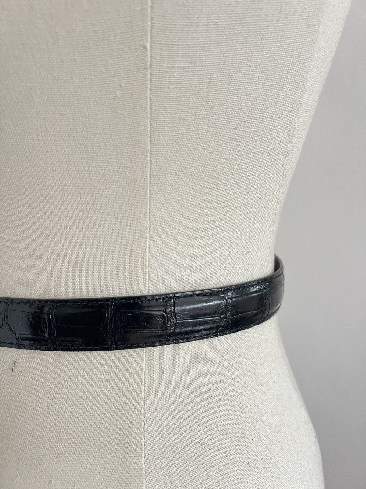 Kieselstein-Cord Kieselstein-Cord alligator belt with sterling silver buckle Size ONE SIZE - 7 Thumbnail