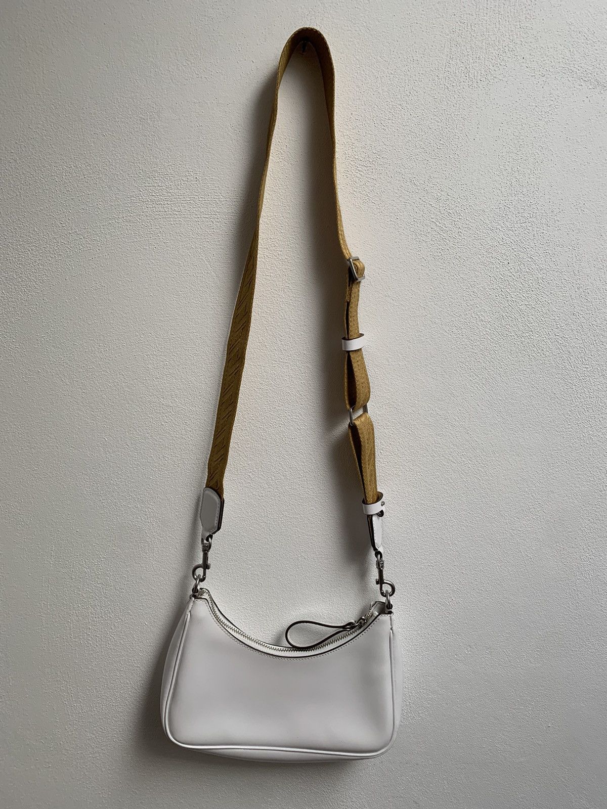 Tory Burch Tory Burch Mercer Spazzolato Leather Shoulder Bag Size ONE SIZE - 12 Thumbnail