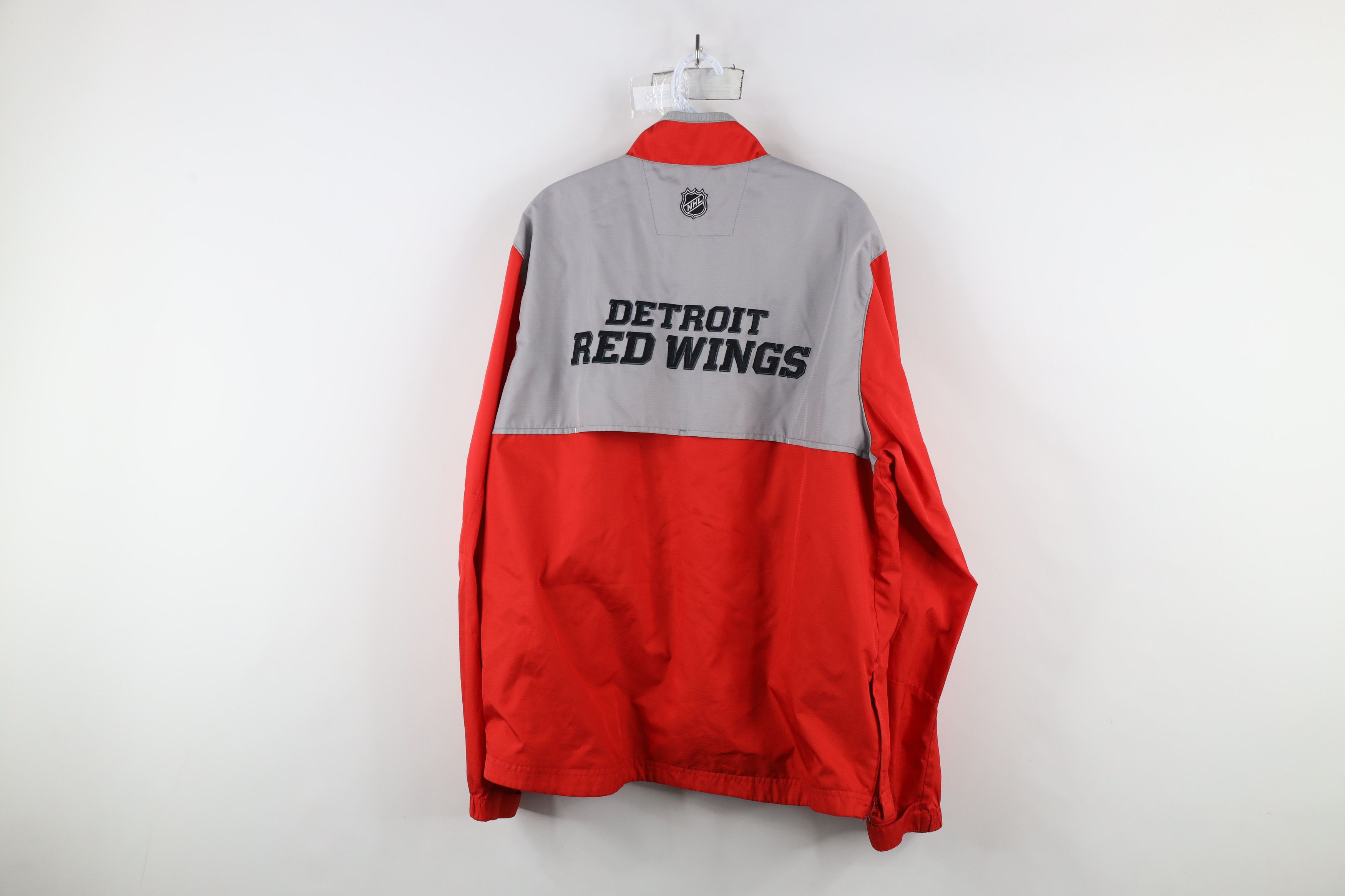 Reebok × Vintage Reebok Center Ice Red Wings Hockey Half Zip Pullover Jacket Size US L / EU 52-54 / 3 - 13 Thumbnail