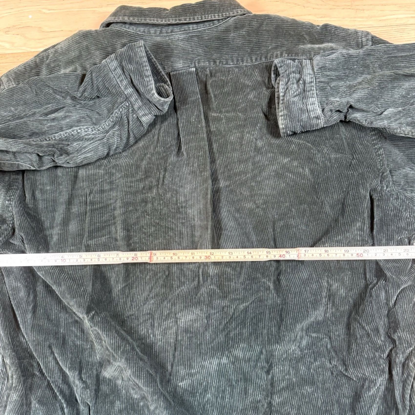 Ralph Lauren VINTAGE Ralph Lauren Corduroy Half Zip Shirt Jacket Bomber Jacket Mens XL Green Multi Pocket Size US XL / EU 56 / 4 - 6 Thumbnail