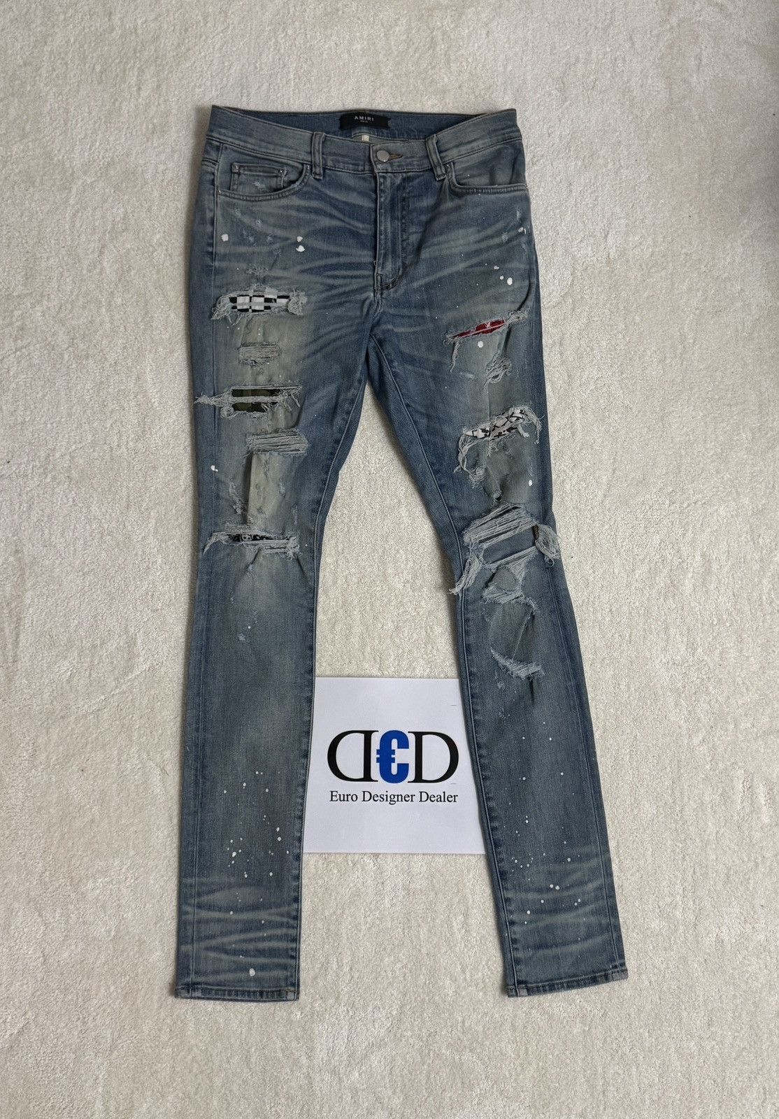 💠Amiri💠 ART PATCH PAINT SPLATTER ROSEBOWL (32)