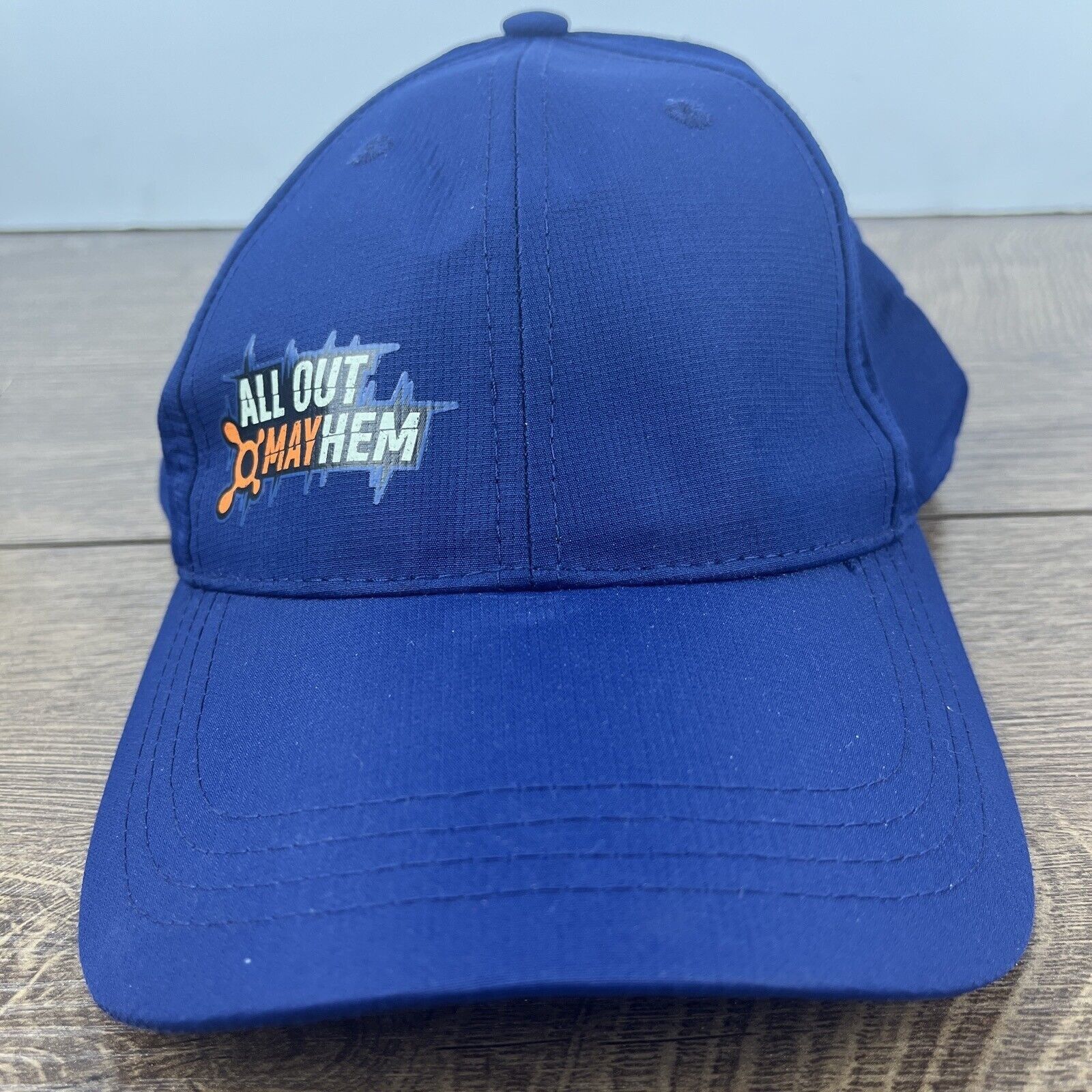 Other Mayhem Hat All Out Mayhem Hat Blue Hat Adjustable Adult Size Size ONE SIZE - 1 Thumbnail