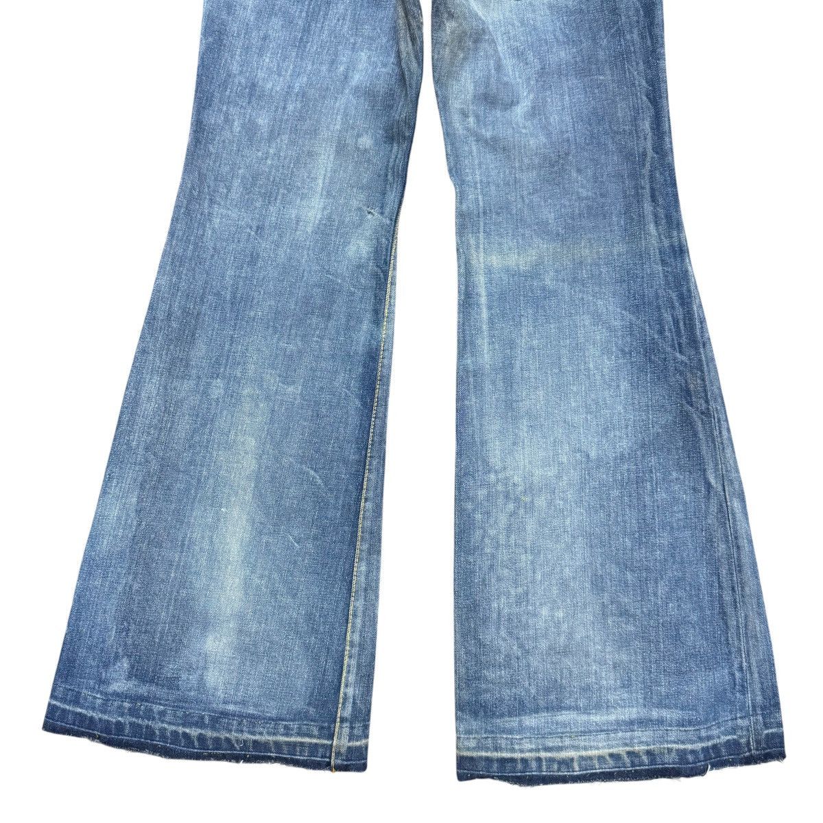 Vintage Vintage X-West Canton Denim Bell Bottom Jeans Size US 30 / EU 46 - 6 Thumbnail