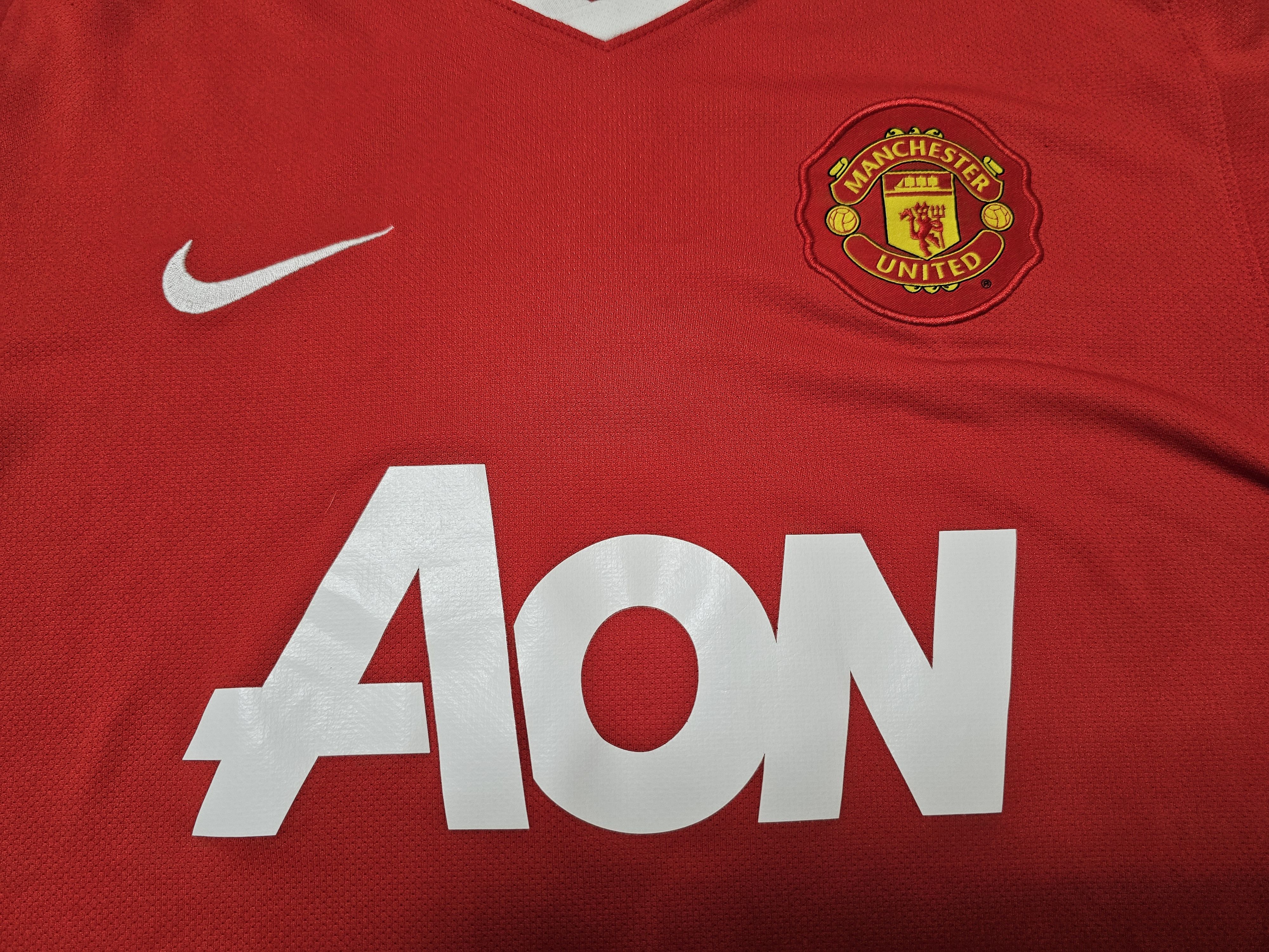 Nike MANCHESTER UNITED 2010 2011 HOME ROONEY FOOTBALL SOCCER Size US L / EU 52-54 / 3 - 3 Thumbnail