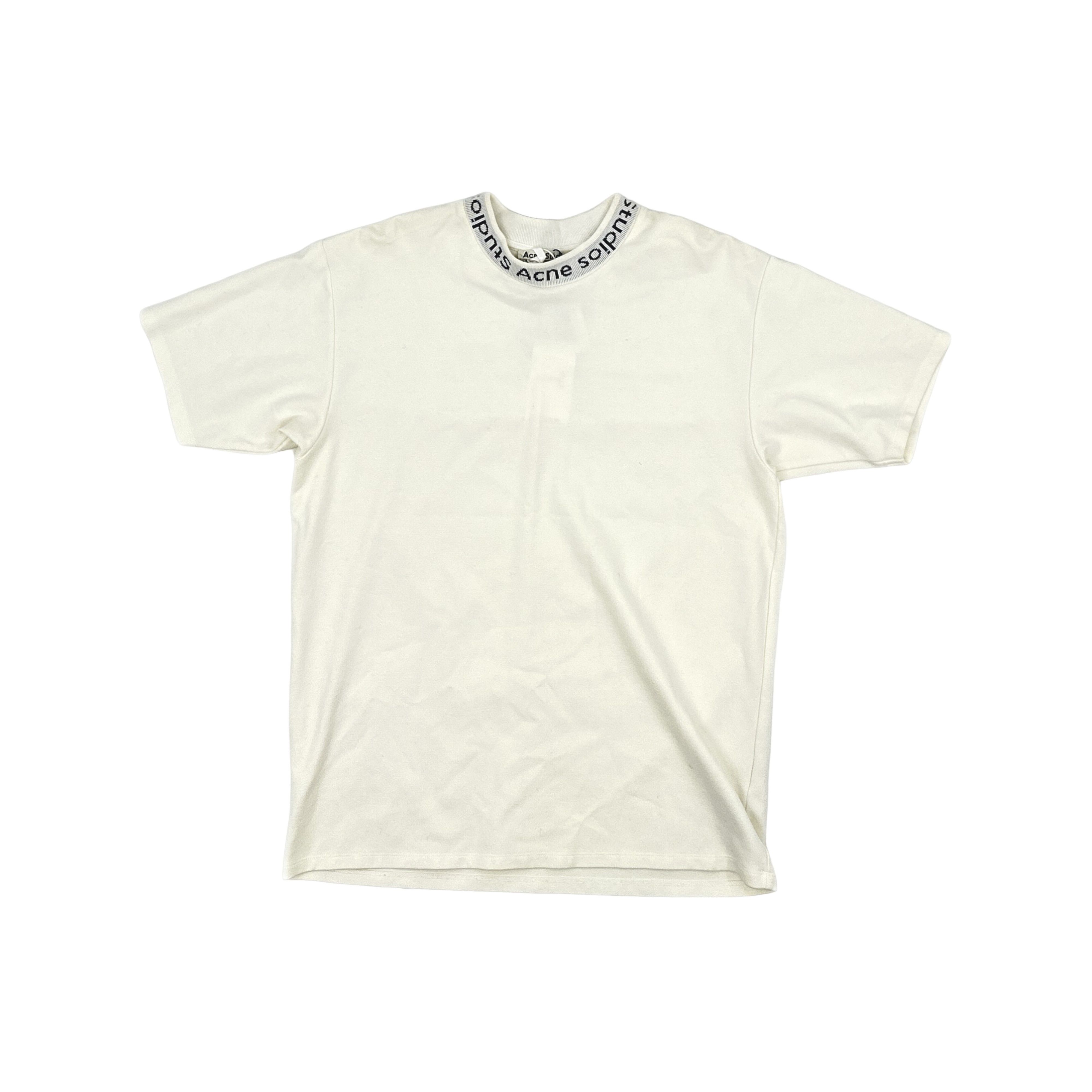 Acne Studios Acne Studios Logo Collar T-Shirt Size S Size US S / EU 44-46 / 1 - 1 Thumbnail