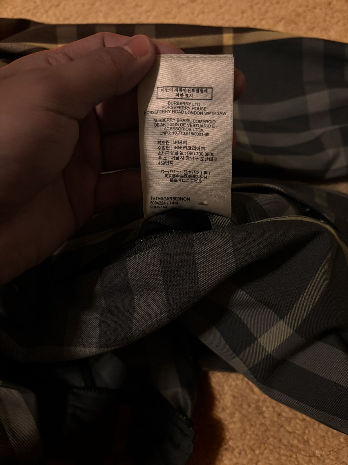 Burberry Burberry Stanford Chalk Jacket Size US S / EU 44-46 / 1 - 8 Thumbnail
