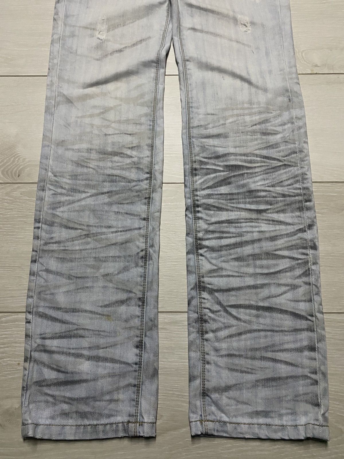 semanticdesign SemanticDesign Grey Denim Jeans Archive Style Y2K Size US 29 - 5 Thumbnail