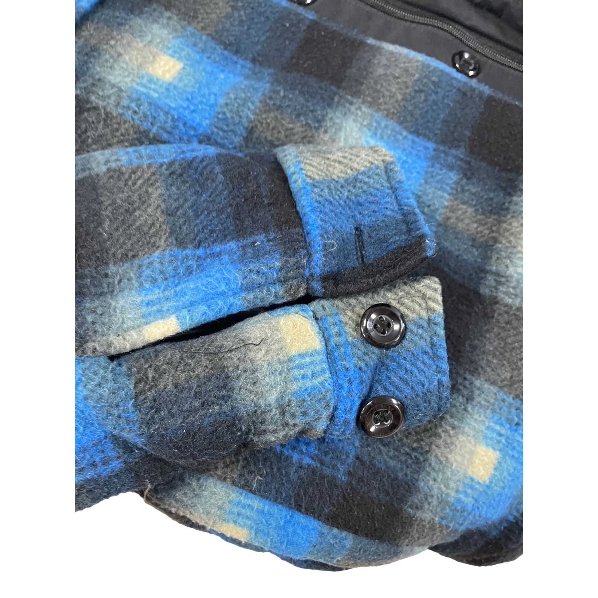 Other Maxxsel Mens Sherpa-Lined Buffalo Plaid Jacket Blue/Black XL Size US XL / EU 56 / 4 - 10 Thumbnail