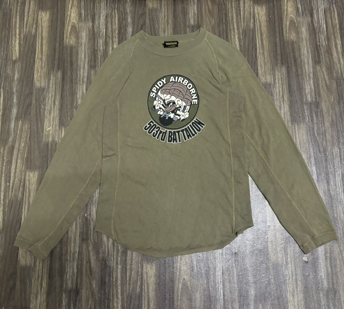 Vintage CC Master Pherrows Spidy Airborne Longsleeve Tee